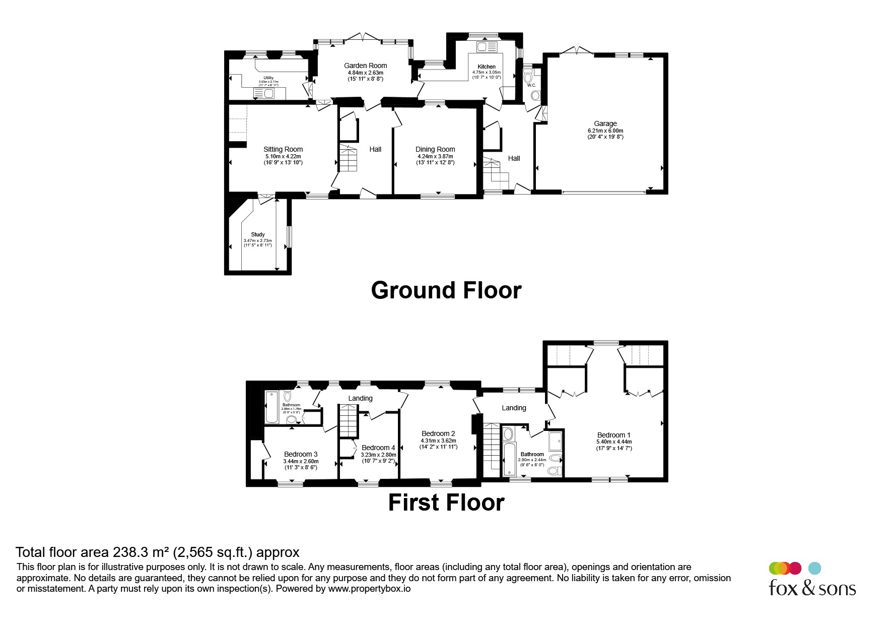 Boleshay, Bishops Lane, Yeovil floorplan