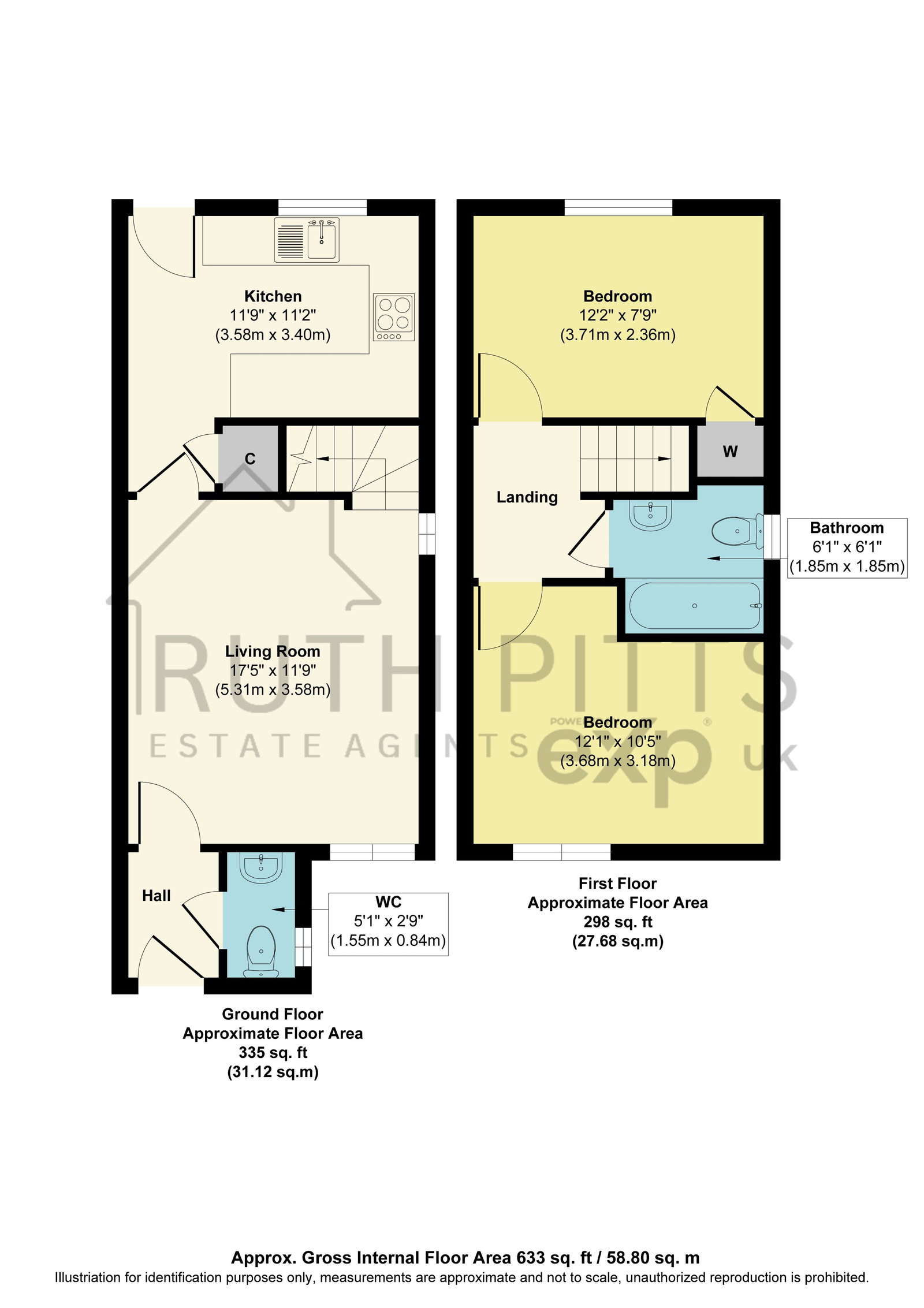 20, Woodland Walk, Pontefract floorplan