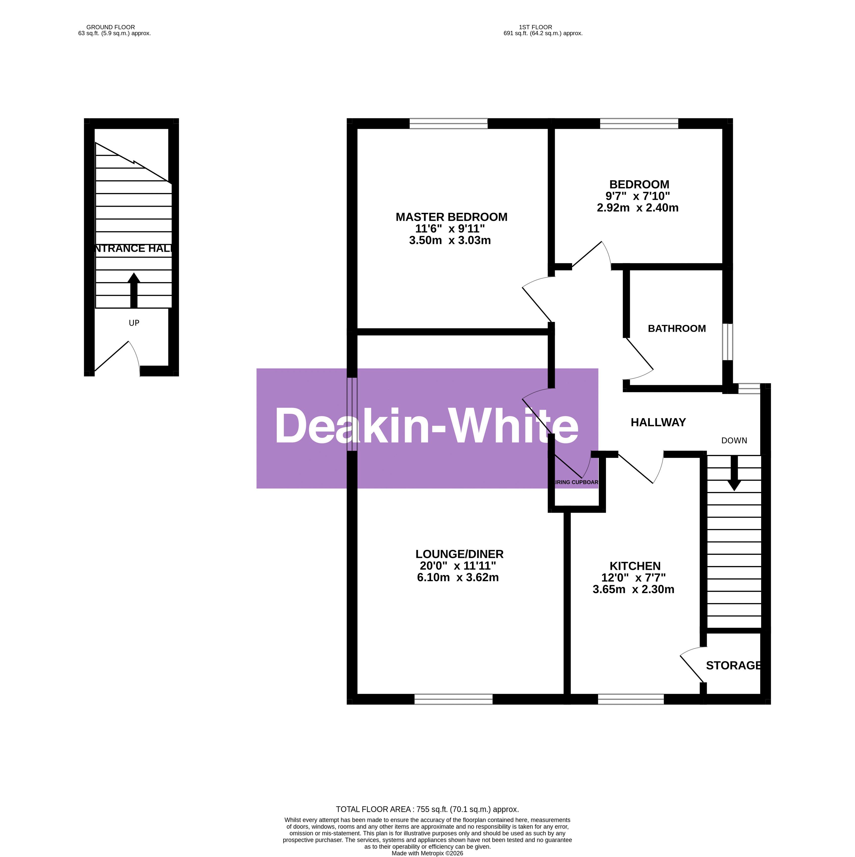 10a, Rothschild Road, Wing floorplan