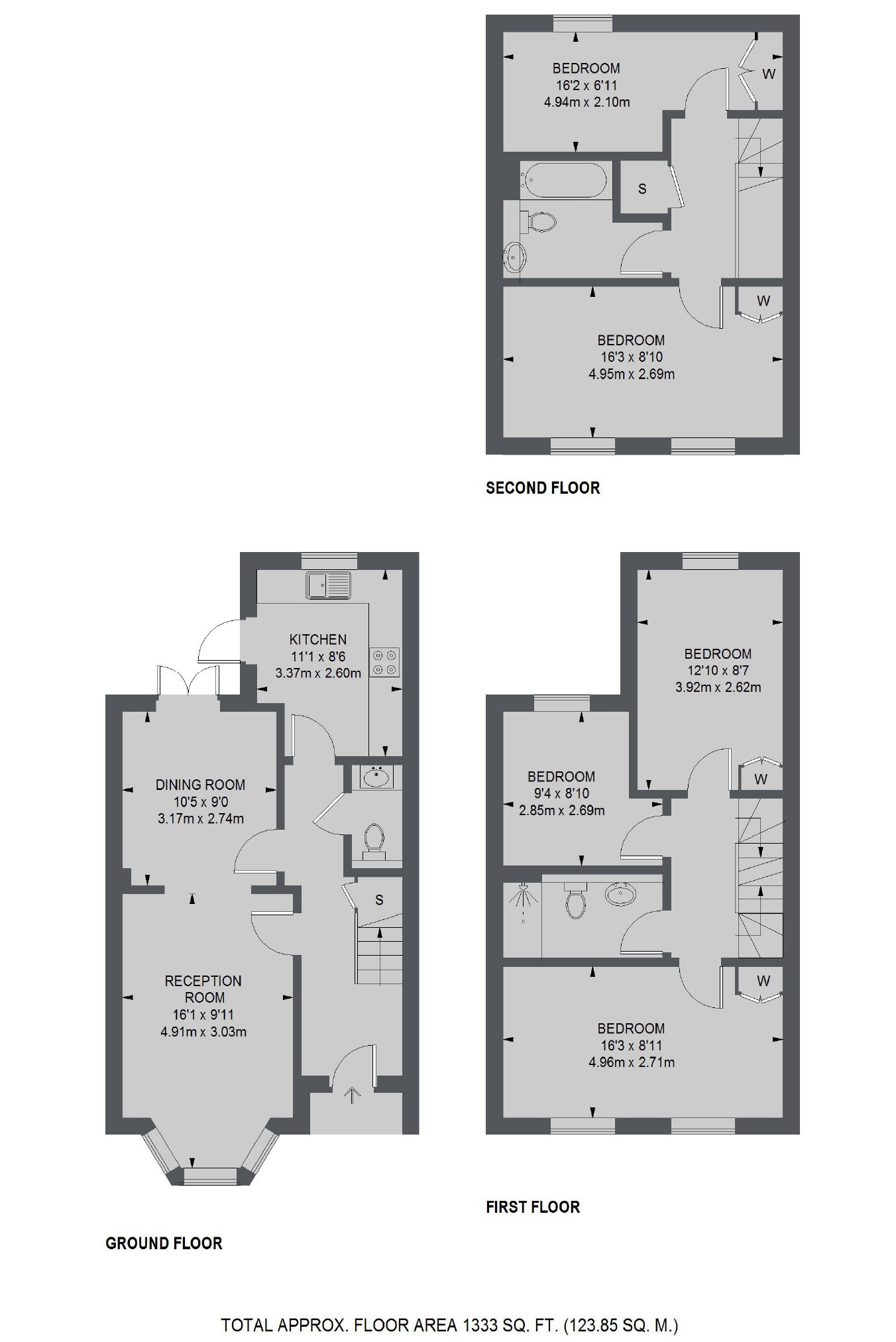 59, Marcia Road, London floorplan