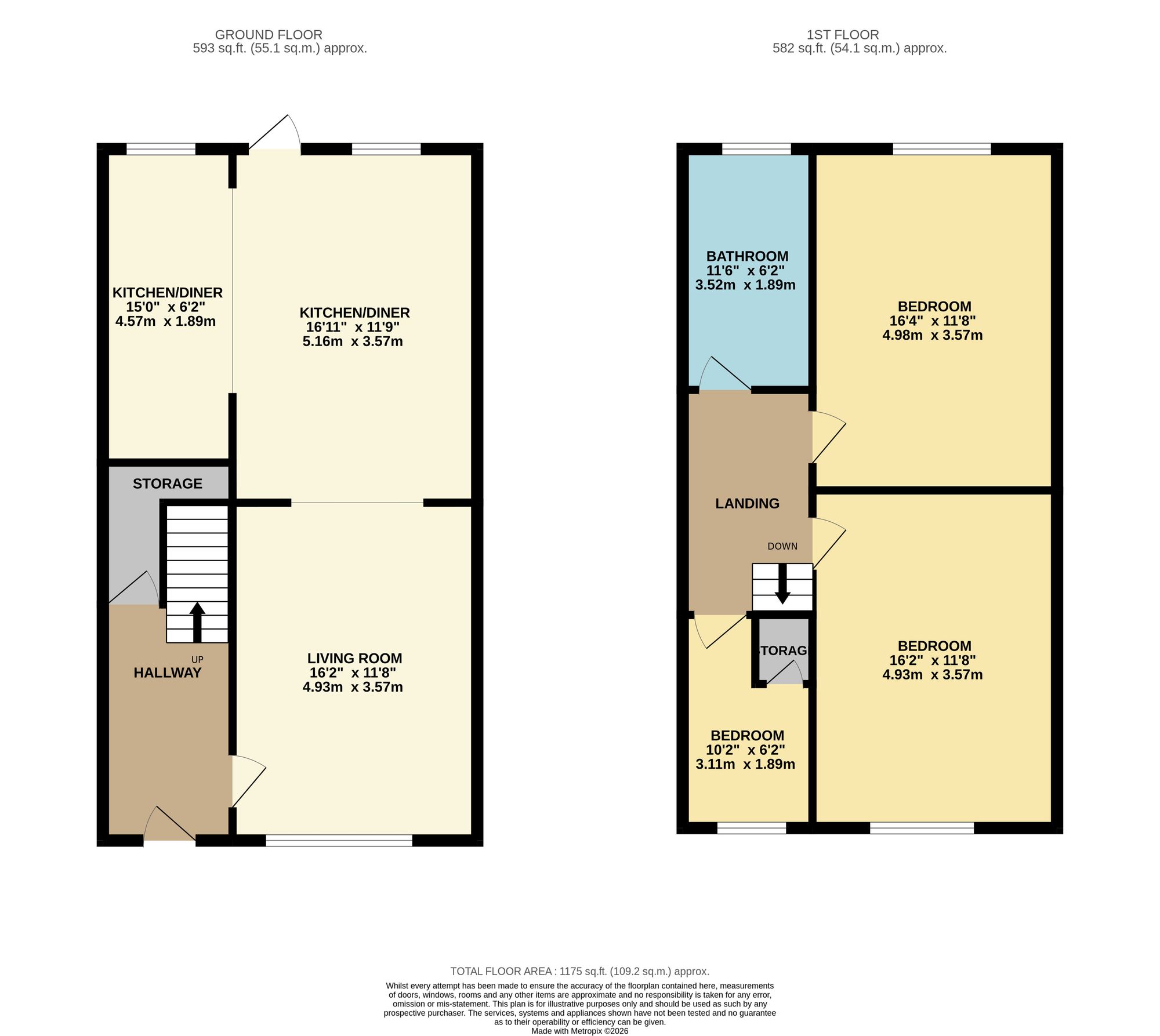 4 Alfred Street, Bury floorplan