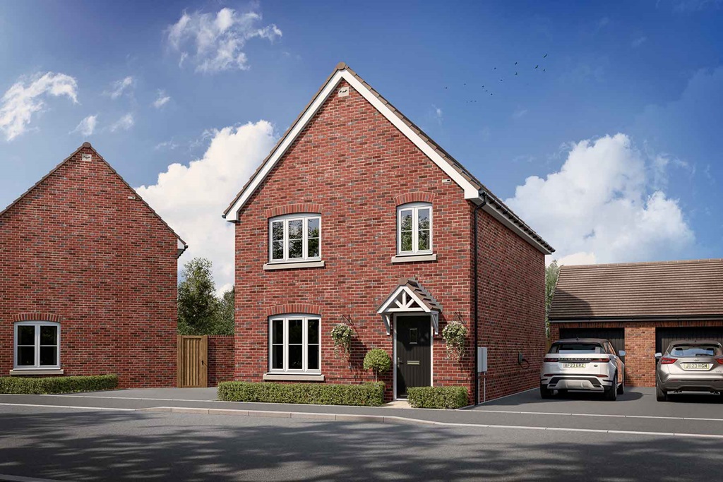 Artist's Impression Of A Typical Huxford Home