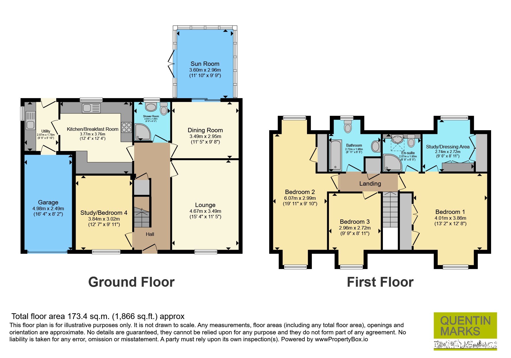 16, Wilkie Drive, Sleaford floorplan