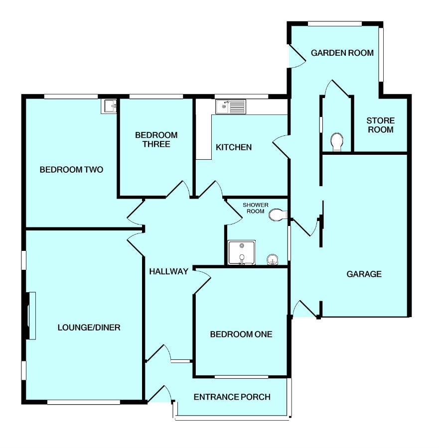 Brookwood Road, Sherford, Plymouth PL9, 3 bedroom detached bungalow for