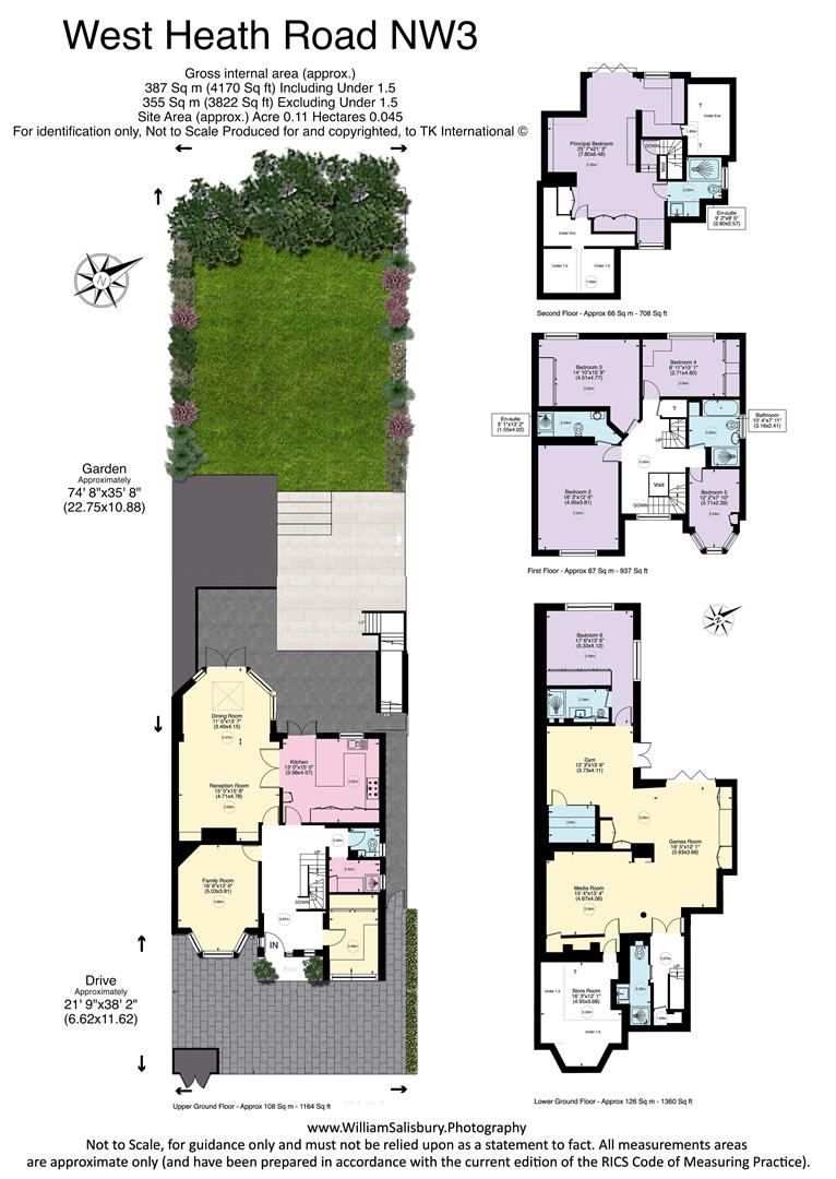 159, West Heath Road, Hampstead floorplan