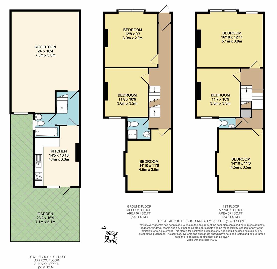 27, Hoyle Road, Tooting floorplan