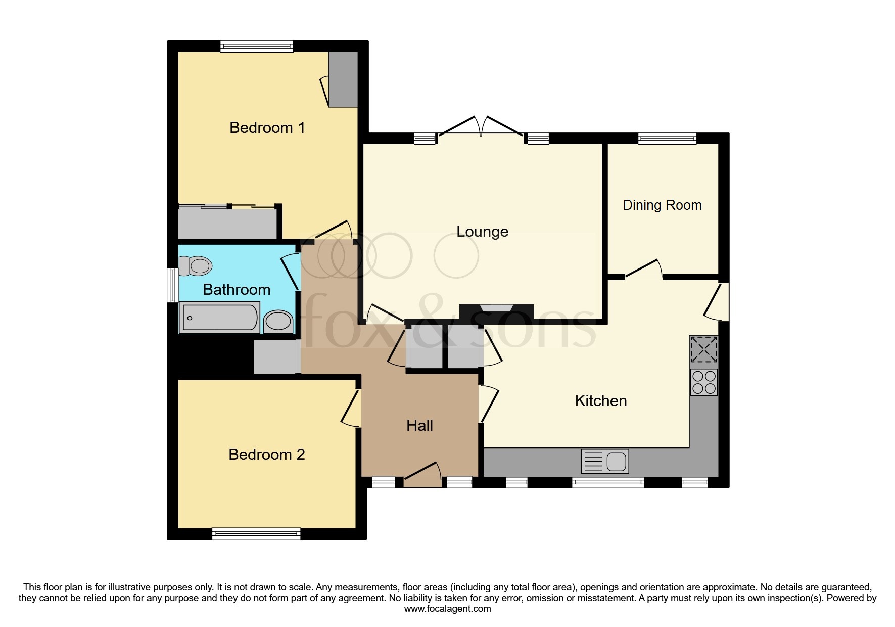 74, Parkhouse Road, Minehead floorplan
