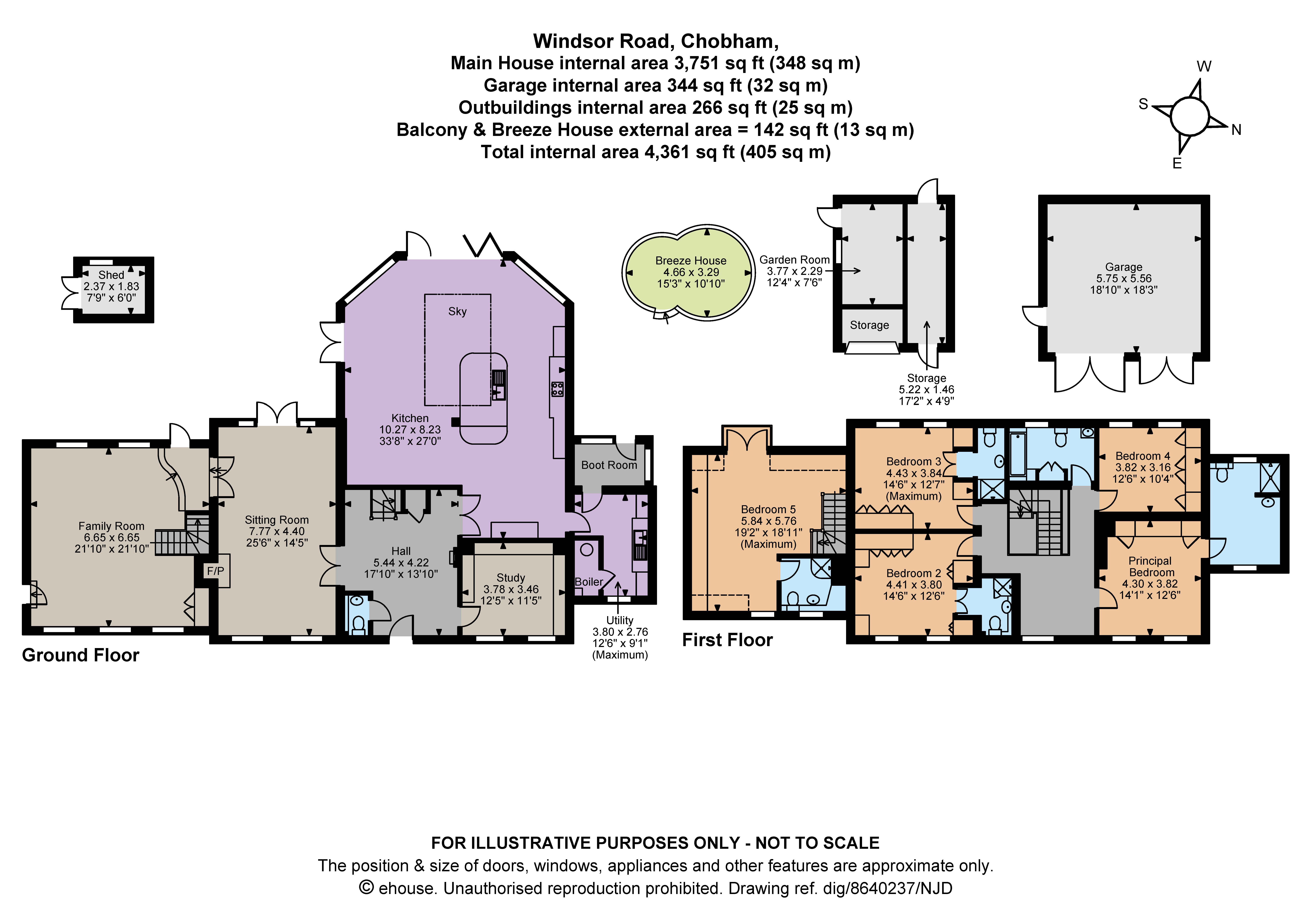 New Lodge, 91, Windsor Road, Woking floorplan