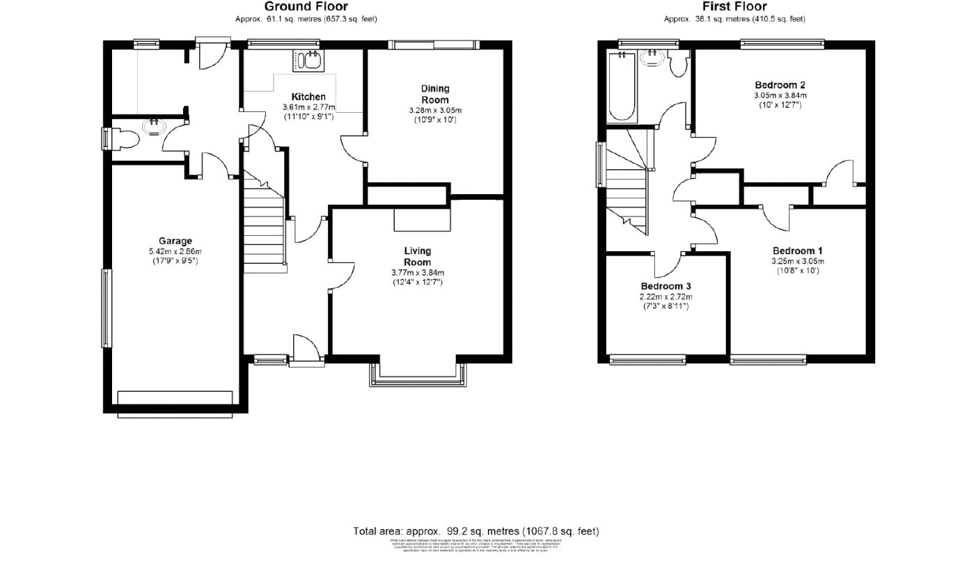 3 Bedrooms Semi-detached house for sale in Pyrford, Surrey GU22