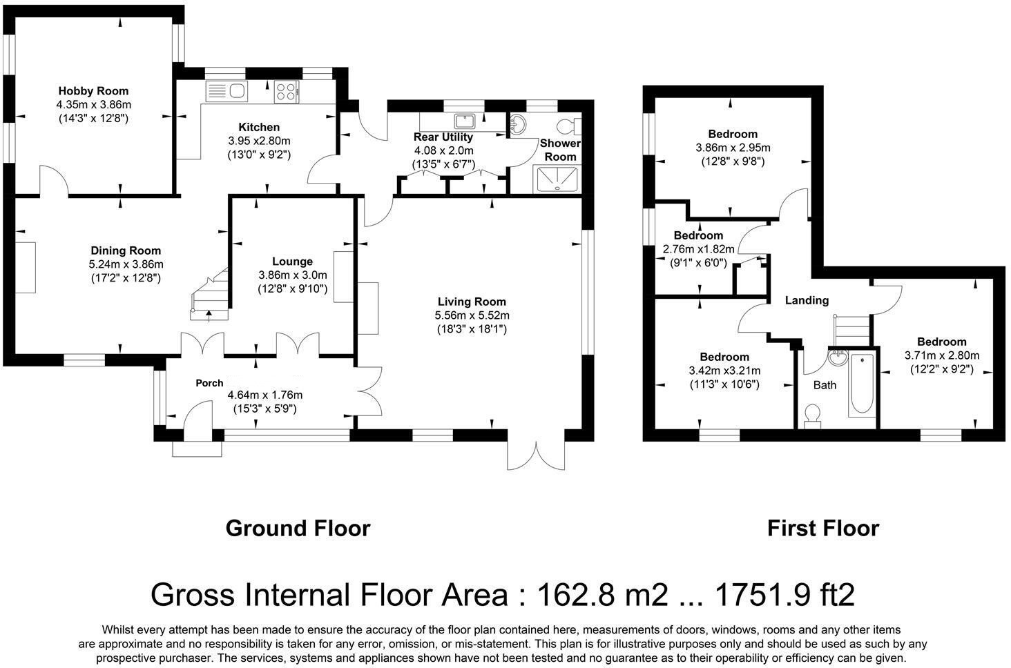 Great Work Farm, Great Work, Helston floorplan