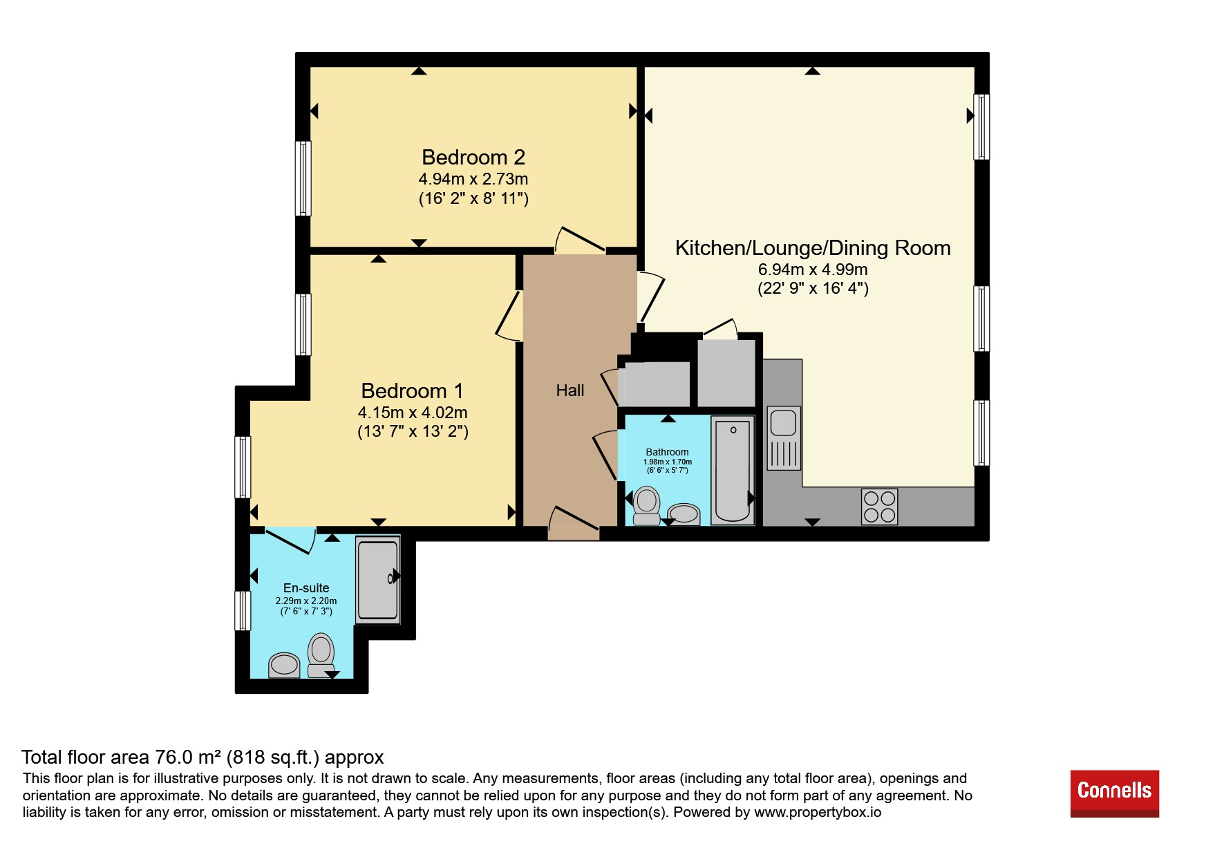 38, Central Court, Lincoln Road, Peterborough floorplan