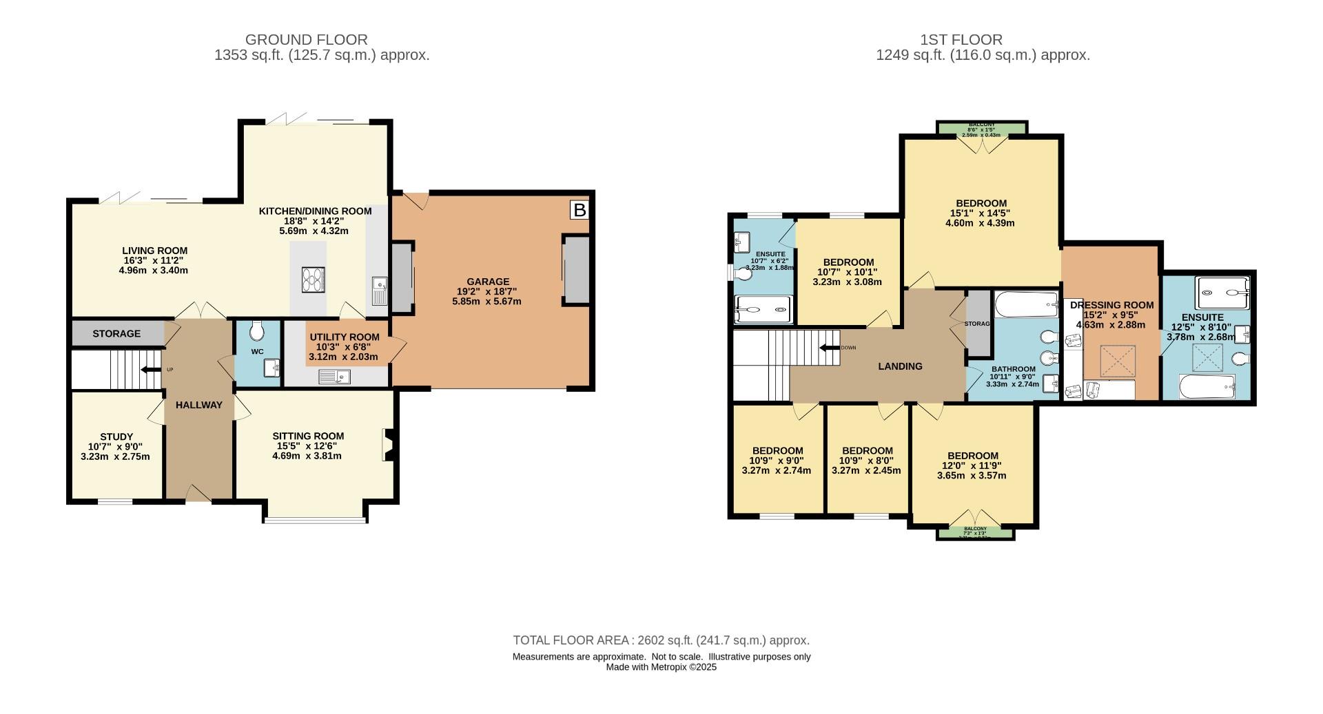 1, Hayescroft Gardens, Didsbury floorplan