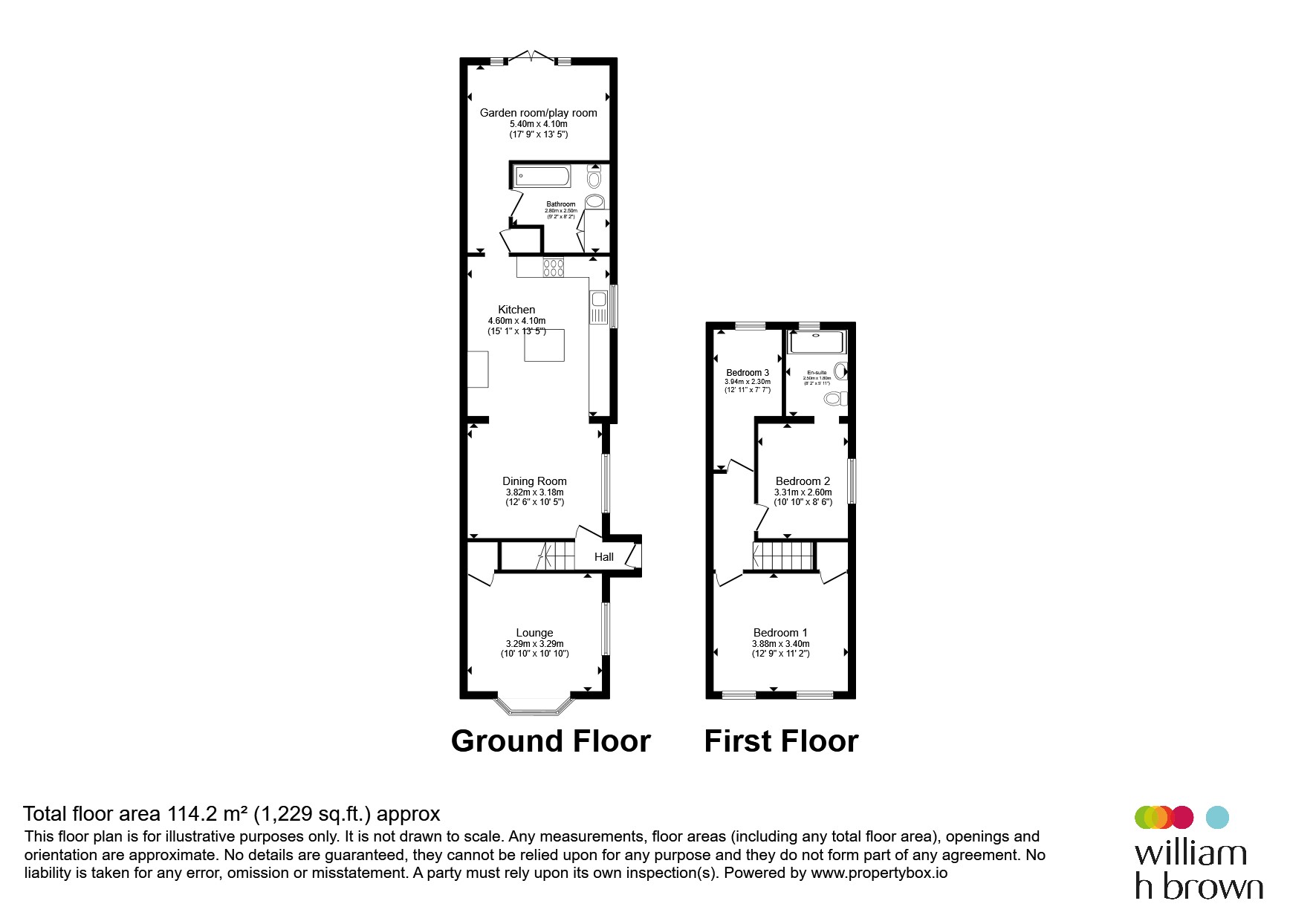 105, Whitley Road, Hoddesdon floorplan