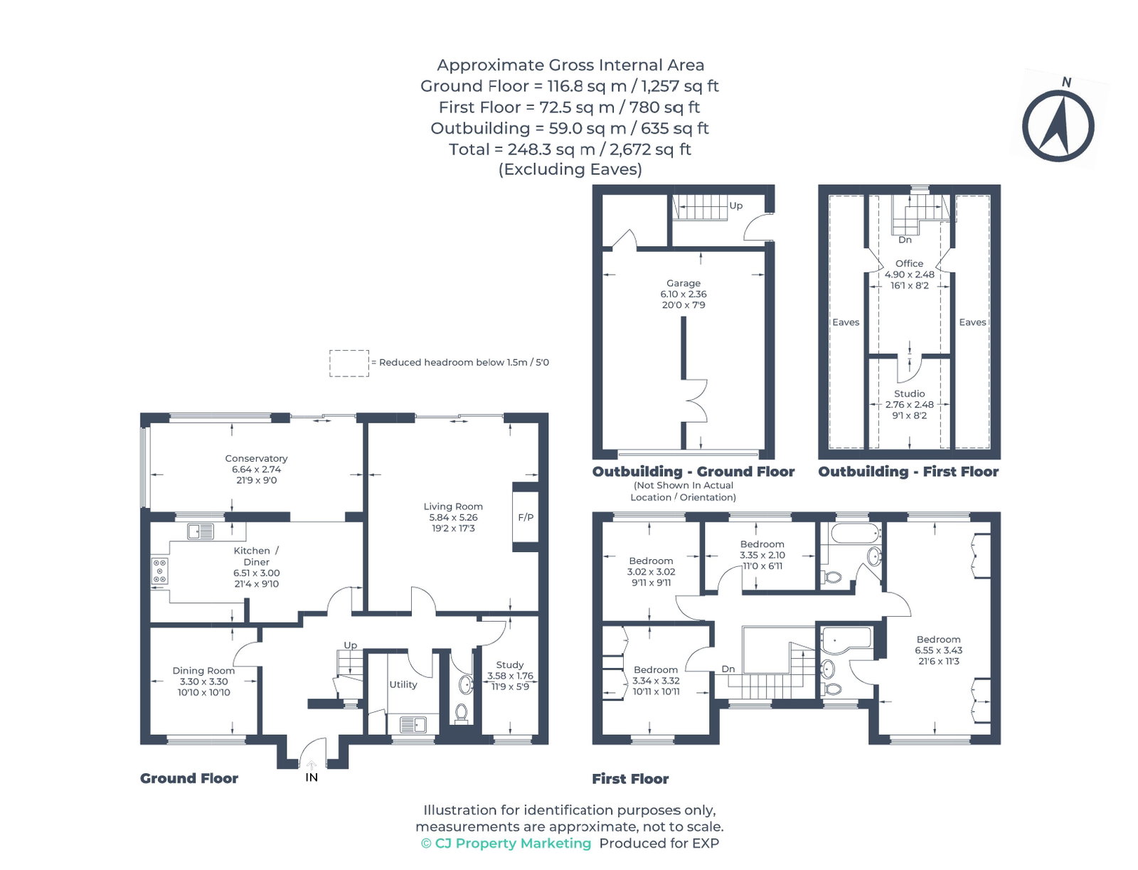 11, The Comp, Dunstable floorplan