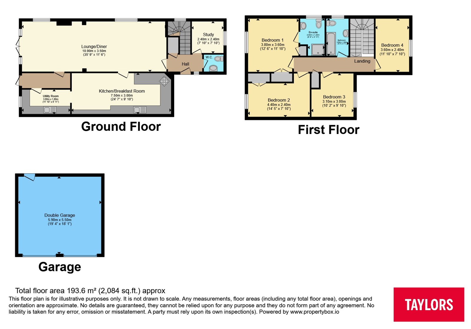 Middlemost, Ridgeway Meads,, Chinnor Road, Princes Risborough floorplan