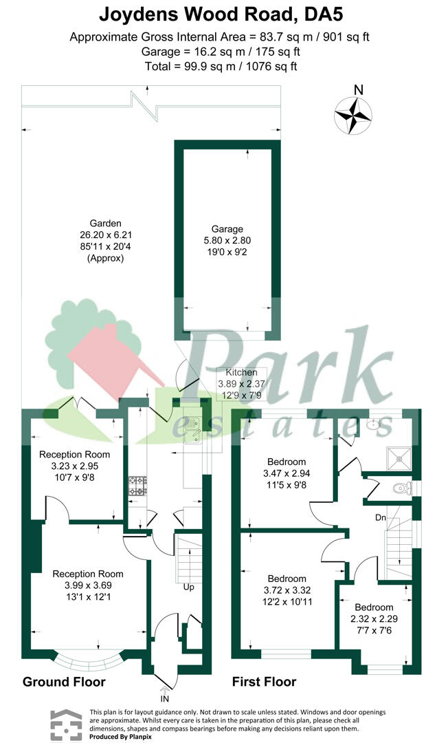 37, Joydens Wood Road, Bexley floorplan