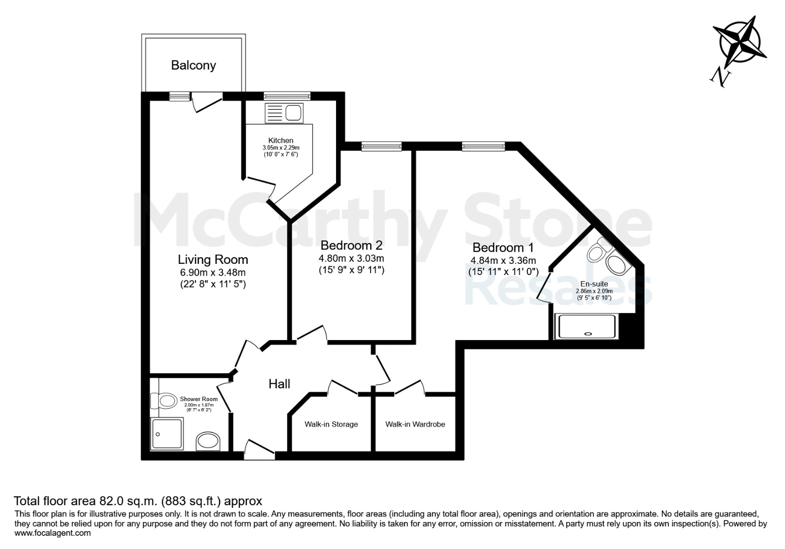 28 Riverwood, 101 Craigdhu Road, Glasgow floorplan