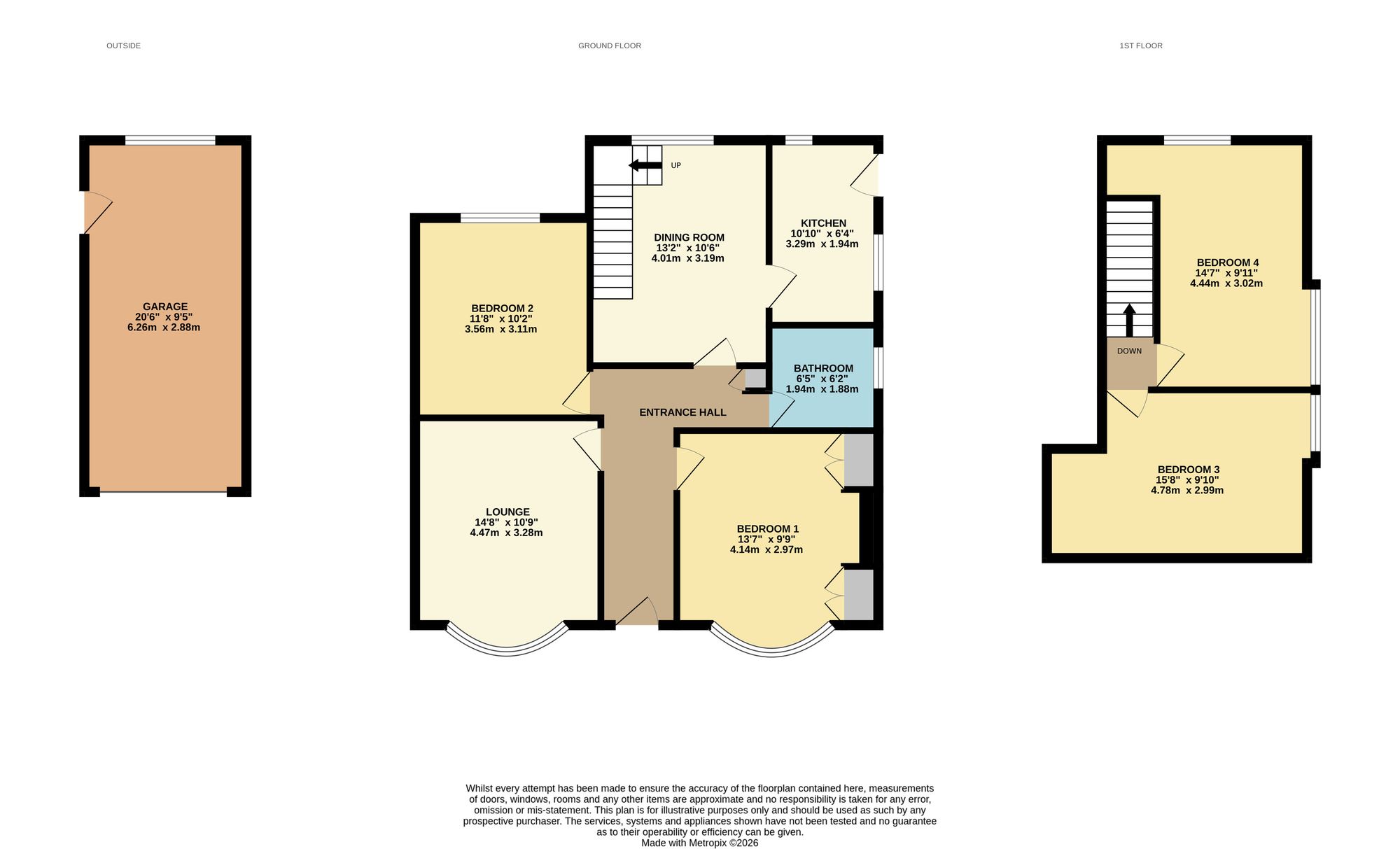 78 Taunton Drive, Southampton floorplan