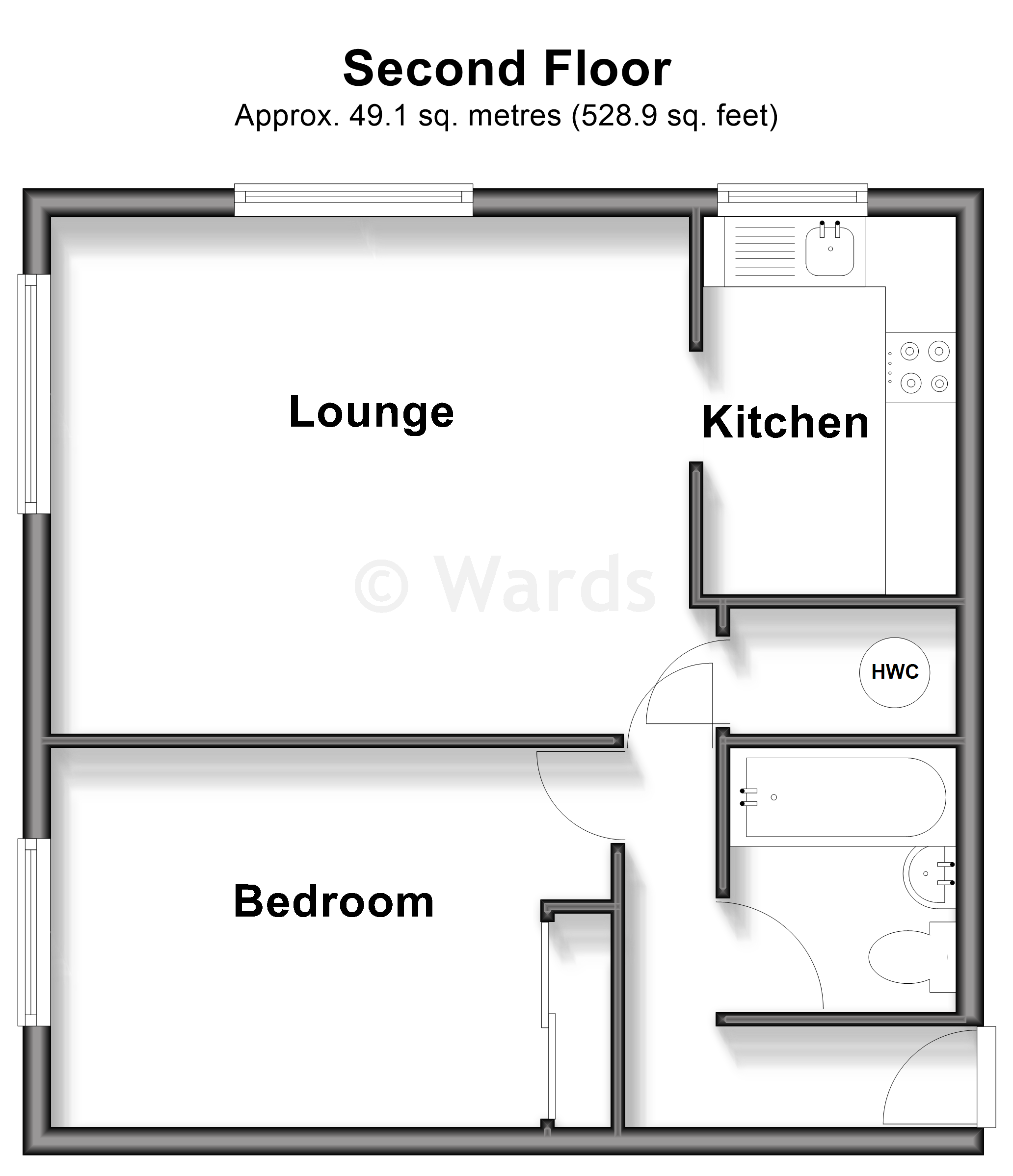 Newnham Lodge, Erith Road, Belvedere floorplan