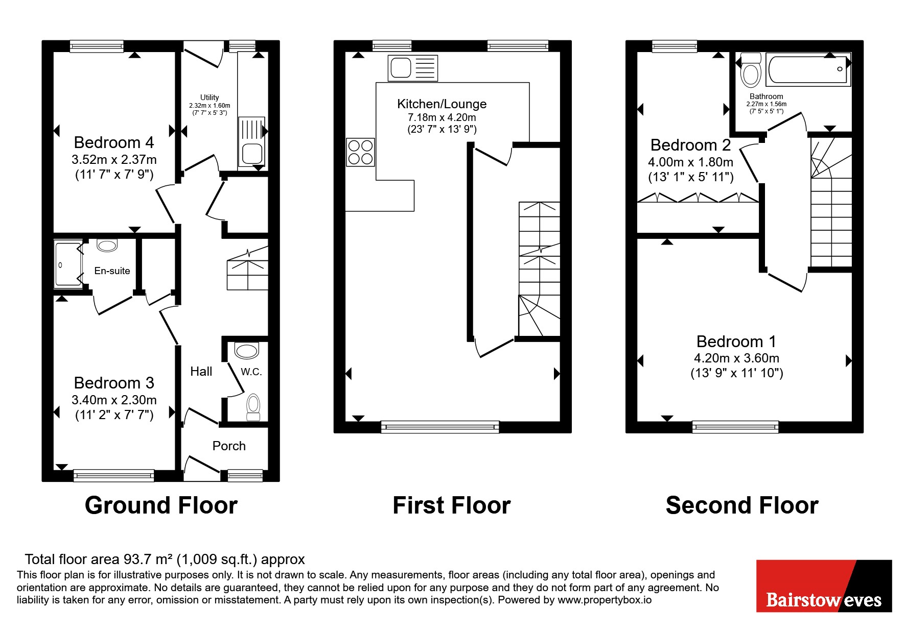 Witham Close, Essex floorplan