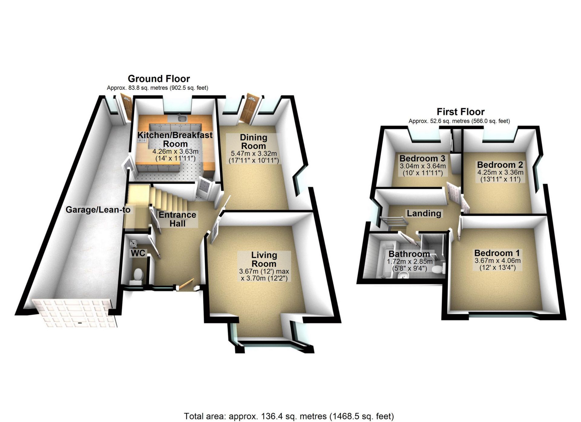 Russell Road, Buckhurst Hill IG9, 3 bedroom detached house for sale