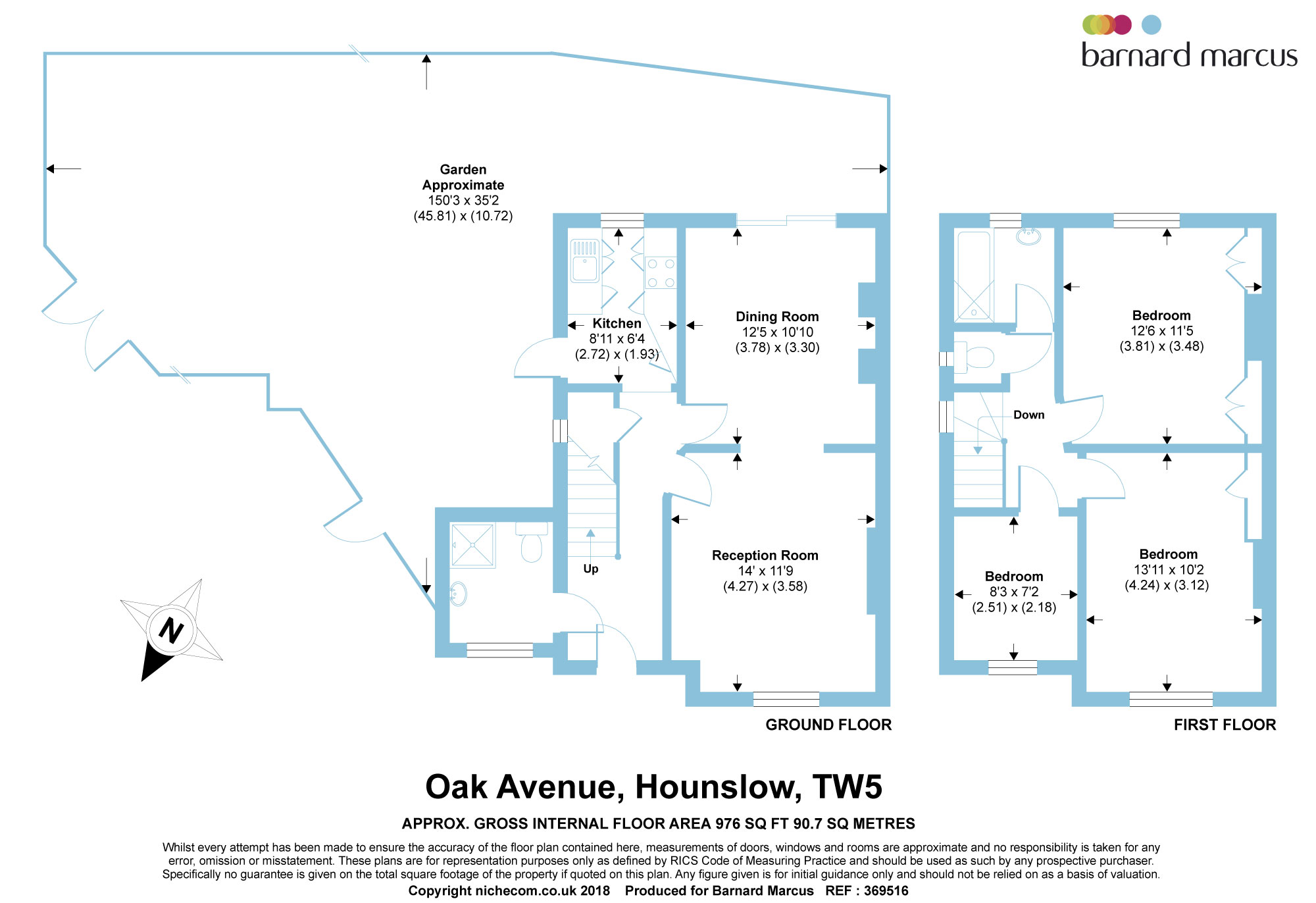 3 Bedrooms Semi-detached house for sale in Oak Avenue, Heston, Hounslow TW5