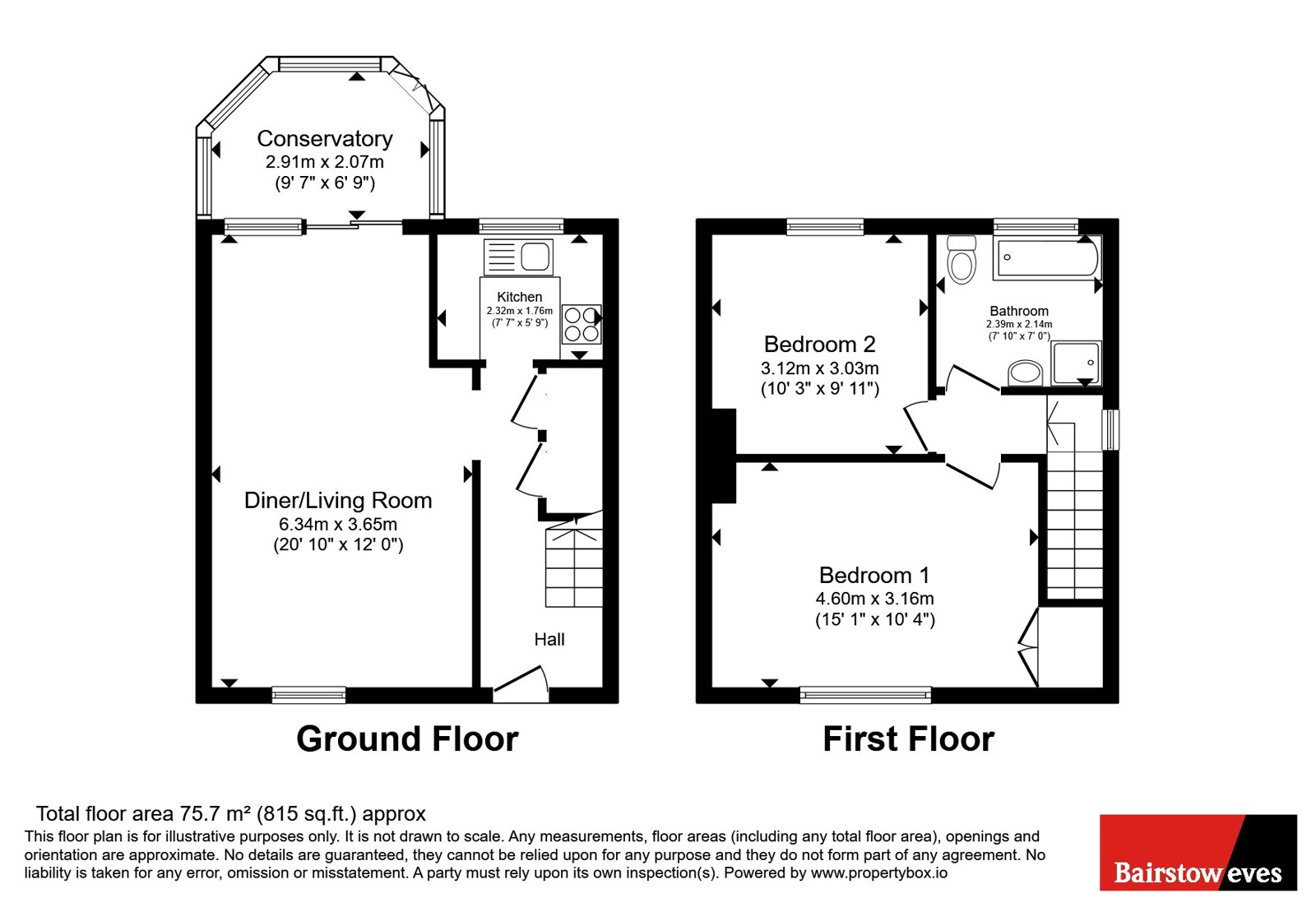 30, Highland Avenue, Dagenham floorplan