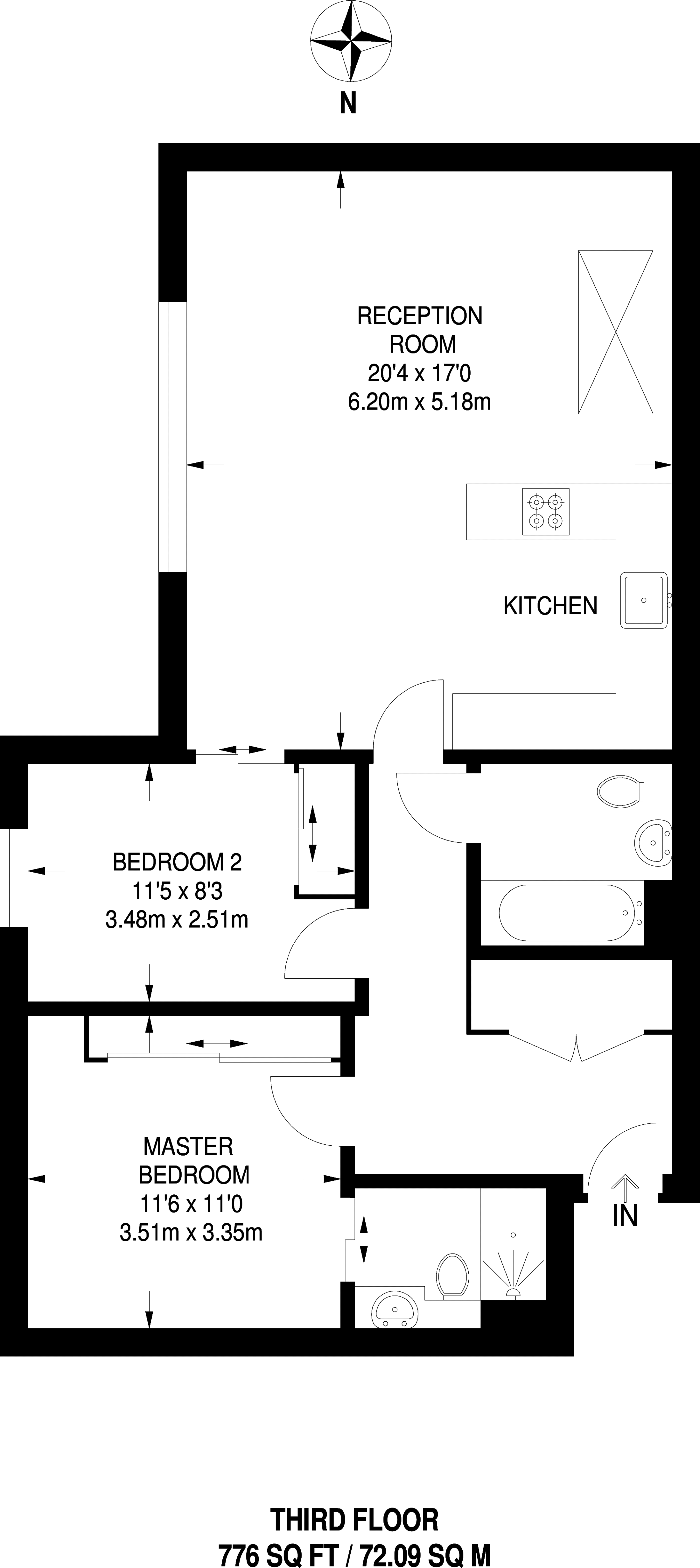 2 Bedrooms Flat to rent in Babmaes Street, St James's, London SW1Y