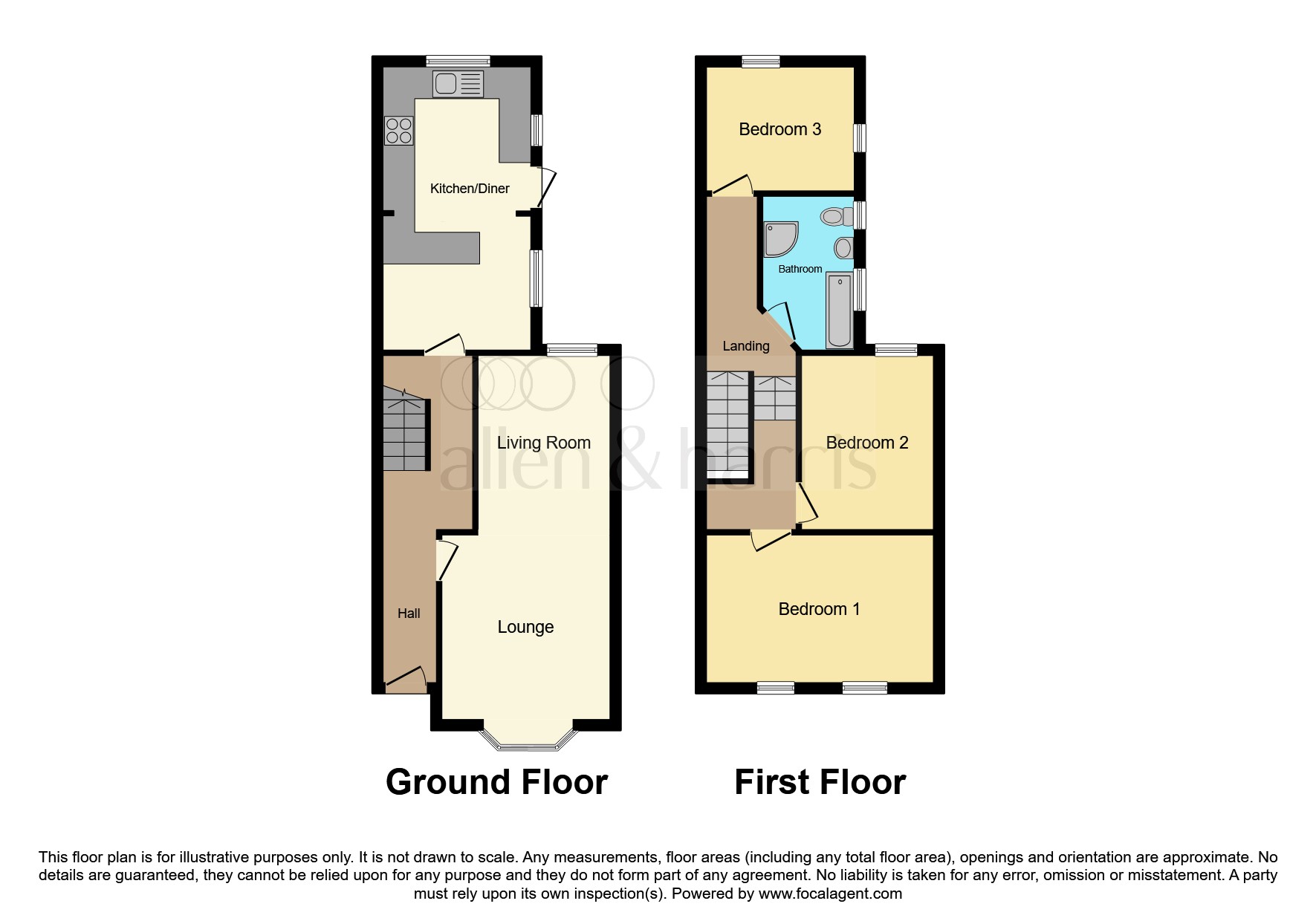 34, Andrew Road, Penarth floorplan