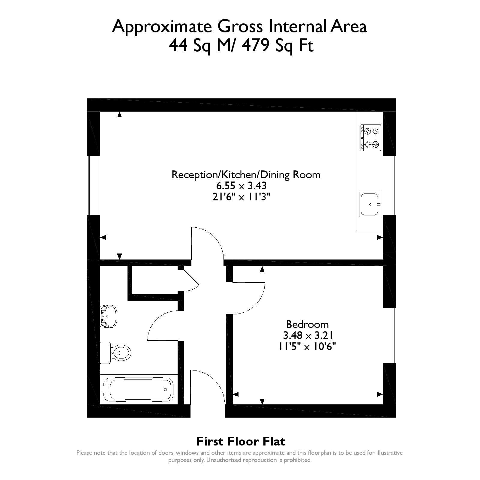 1 Bedrooms Flat for sale in Sopwith Close, Kingston Upon Thames KT2