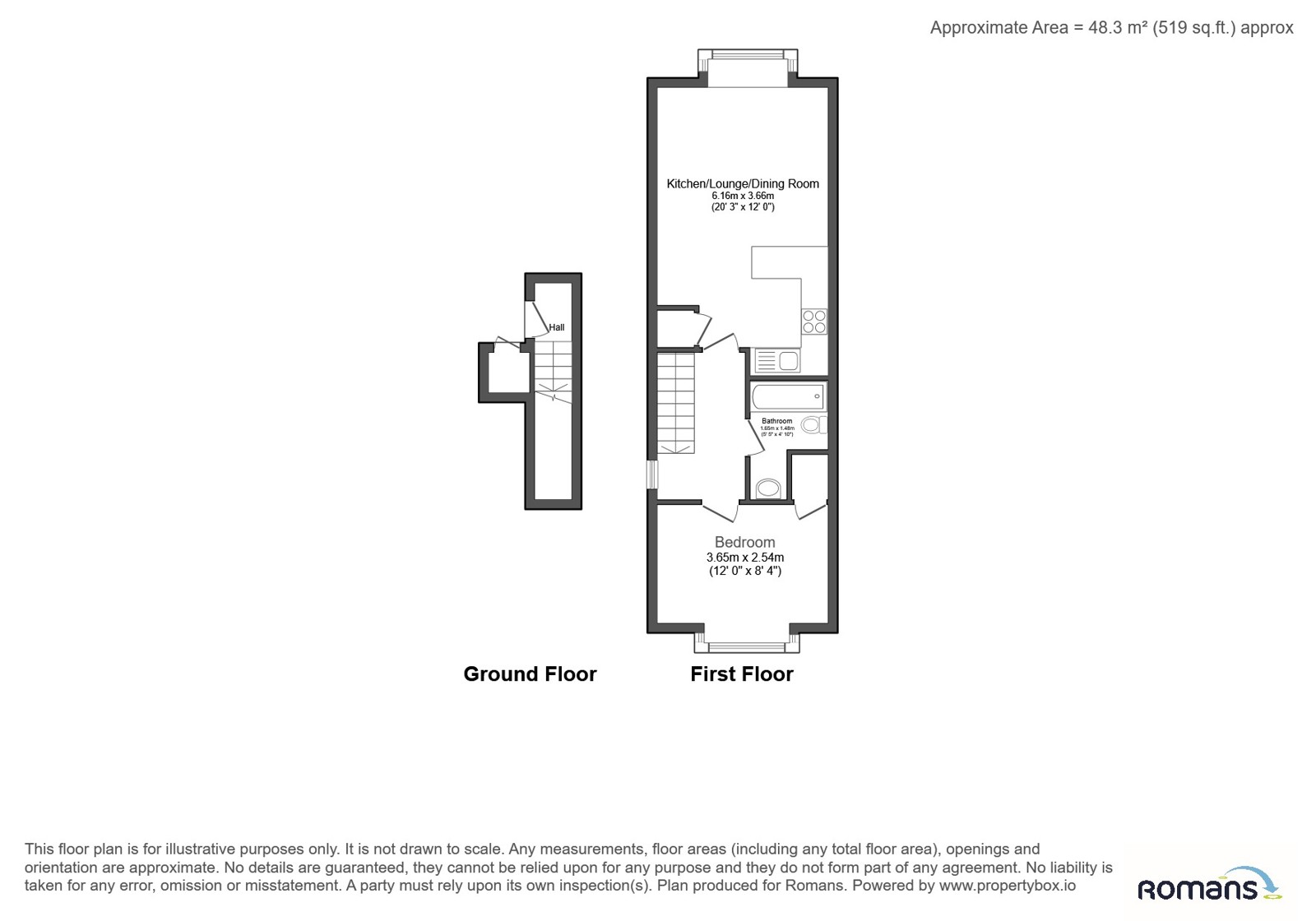 4, St. Michaels Close, Fleet floorplan