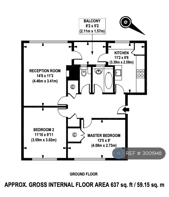 Highbury New Park, London floorplan