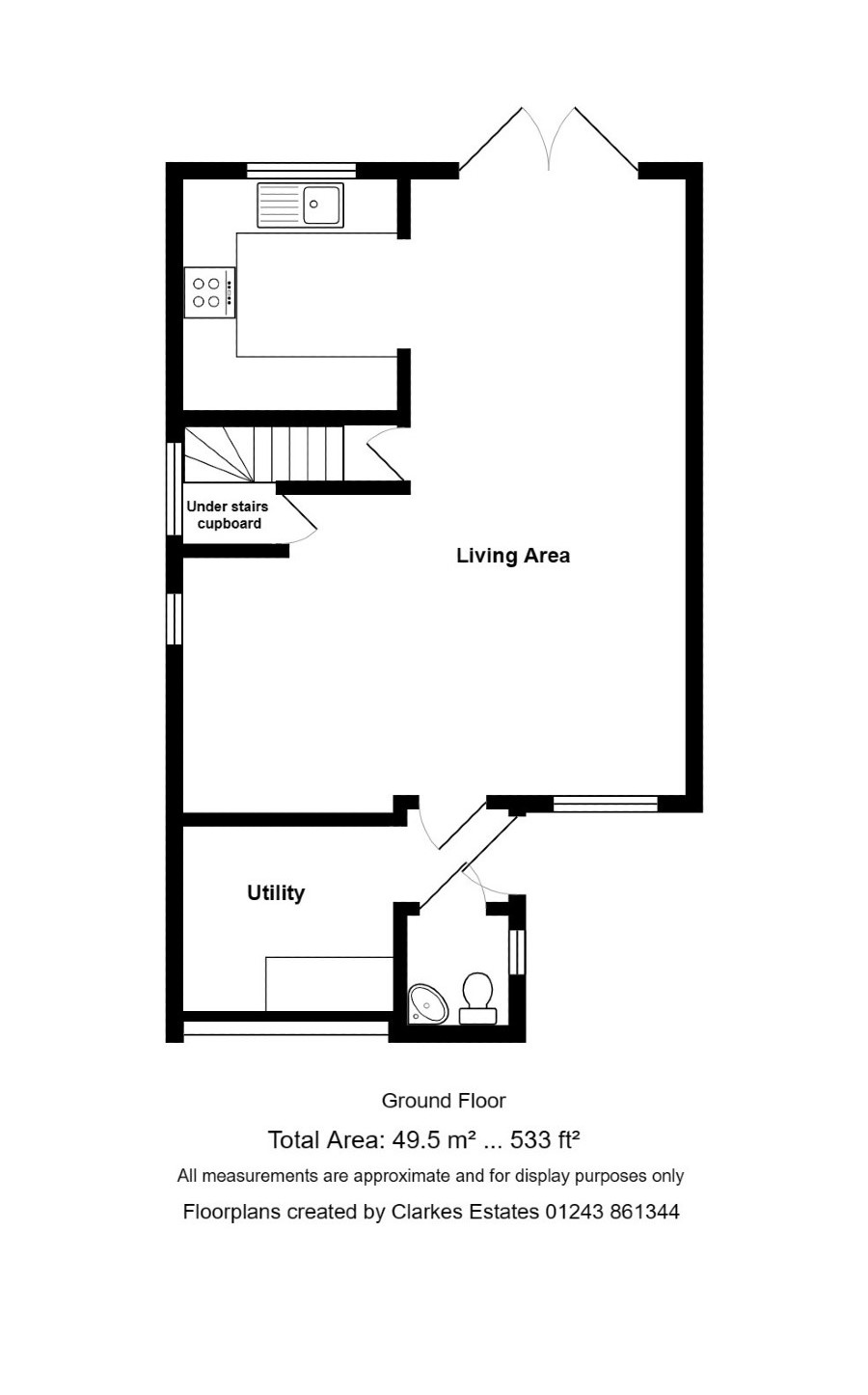Lodge Close, MiddletonOnSea, Bognor Regis PO22, 3 bedroom detached