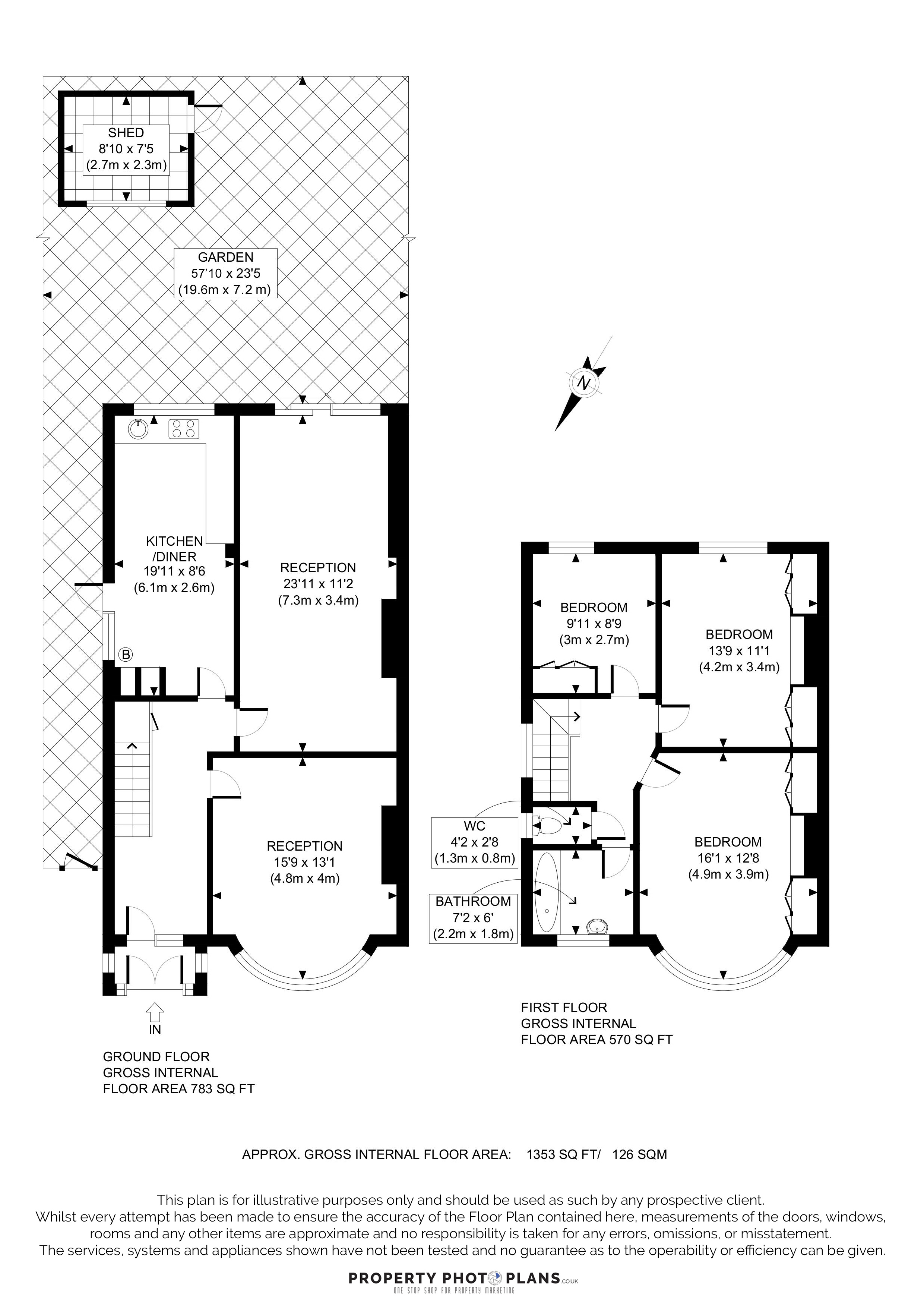 Oxgate Gardens, London floorplan