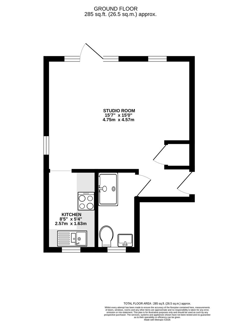 14, Bullrush Grove, Uxbridge floorplan