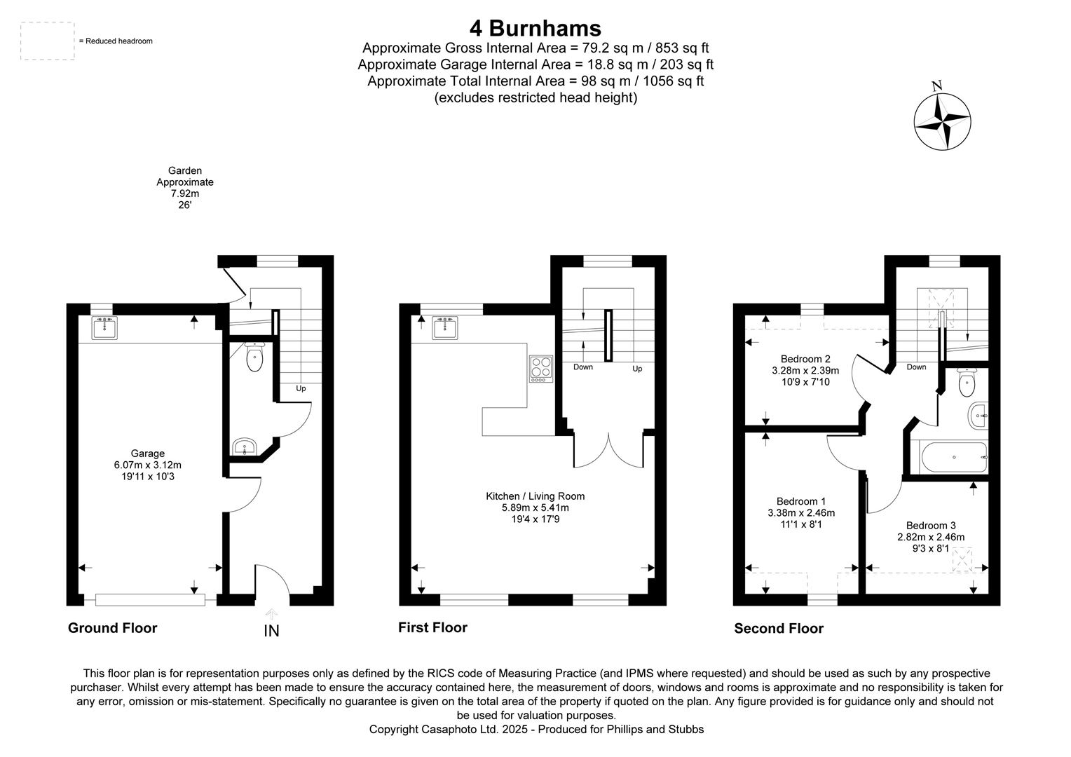 4, Burnhams, East Sussex floorplan