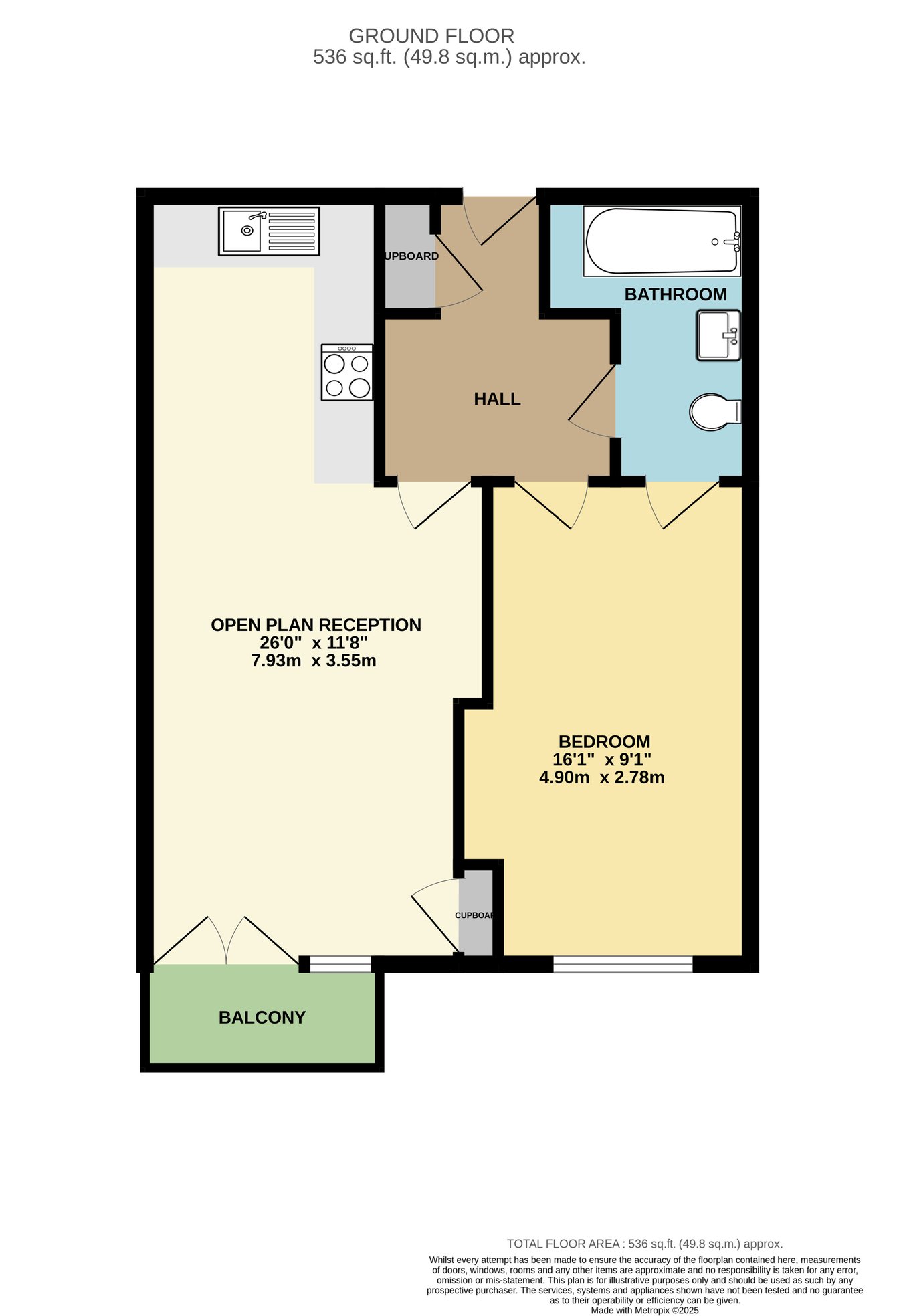 9 Goodwood House, Brooklands Road, Bexhill-on-Sea floorplan