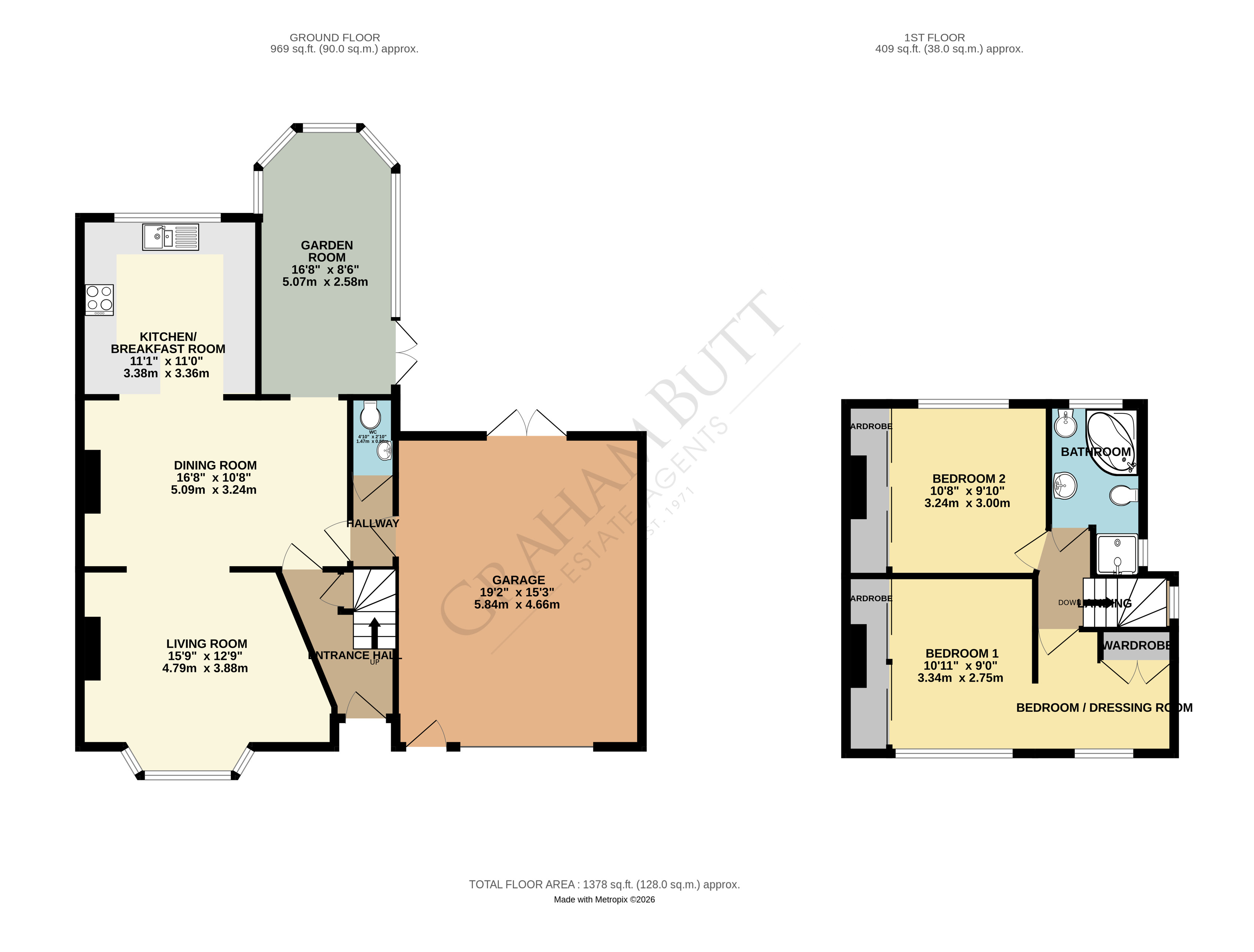 28, Old Manor Road, Littlehampton floorplan