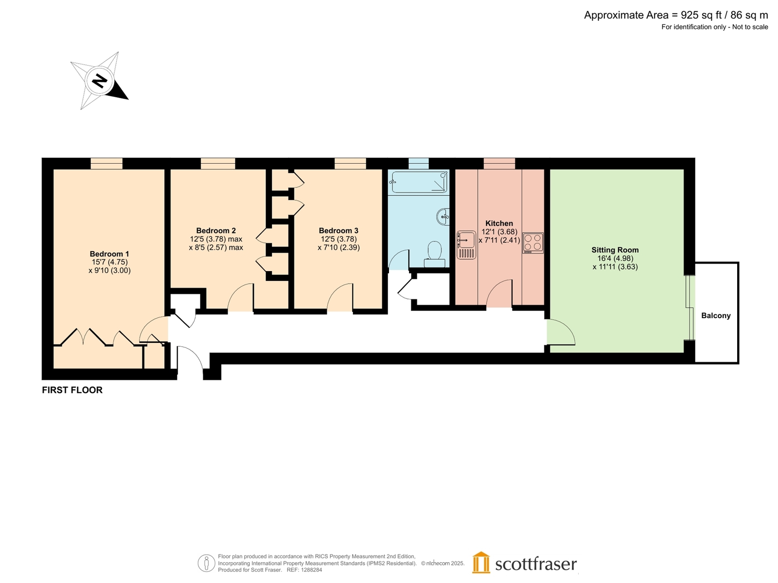 16, Park Close, Oxfordshire floorplan