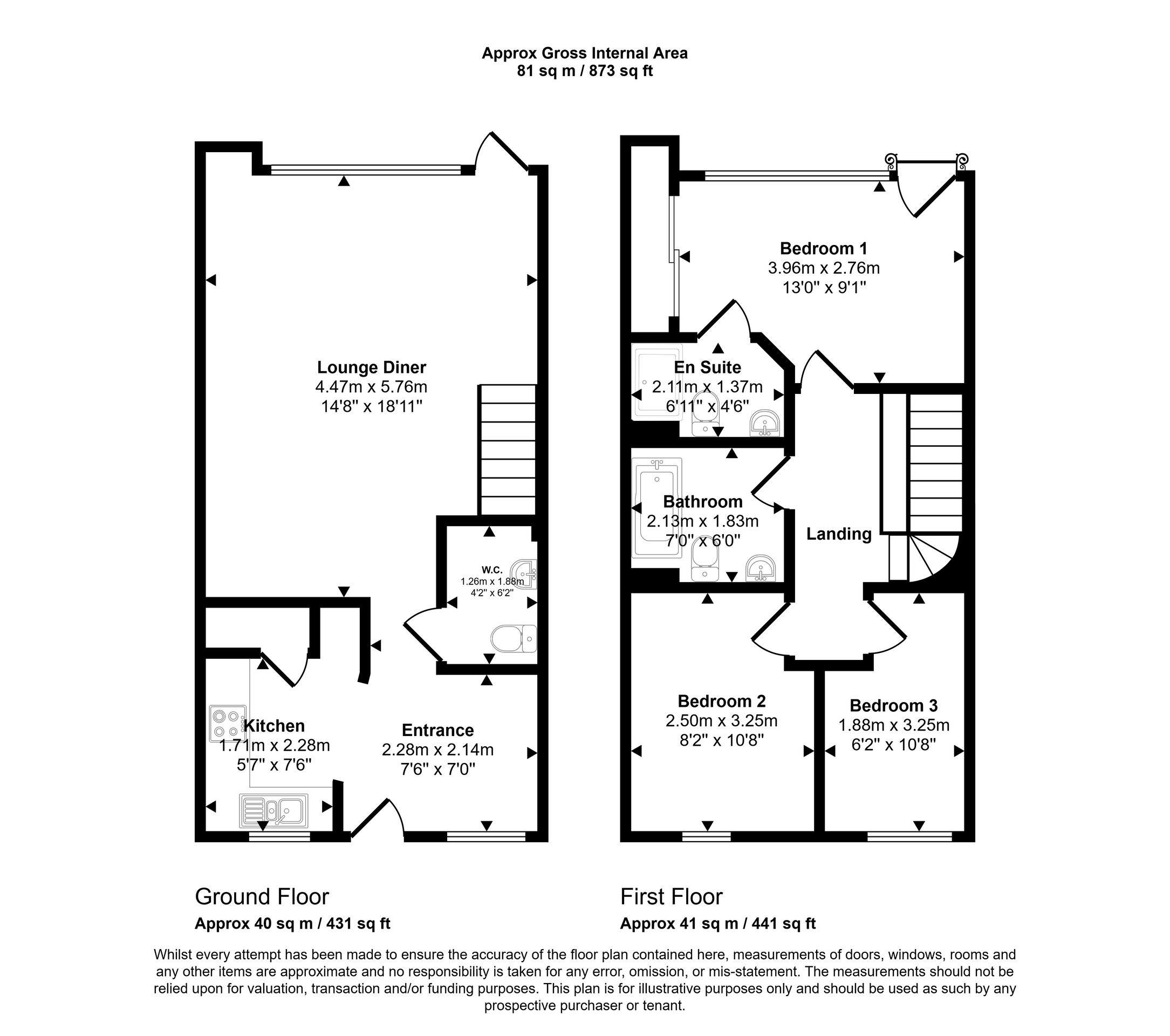 Flat 7, London floorplan