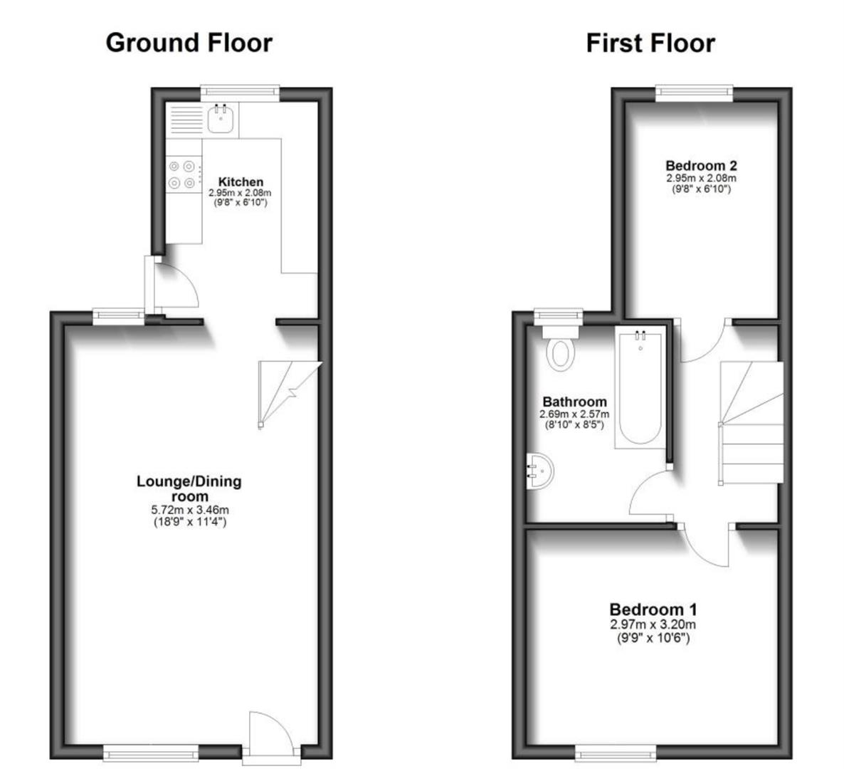 40, Priory Street, Tonbridge floorplan