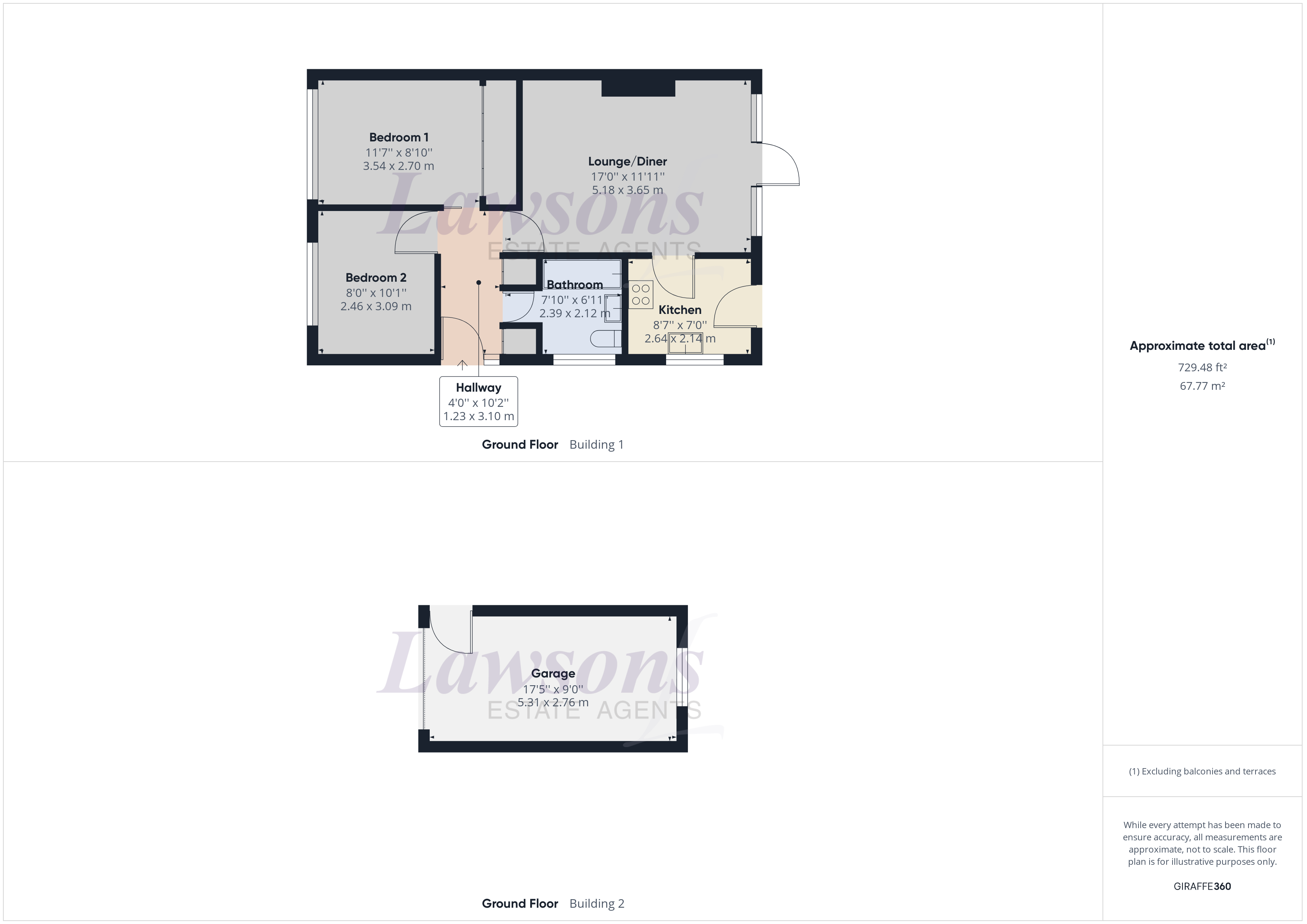 The Glade, Thetford, Norfolk IP24, 2 bedroom semidetached bungalow for