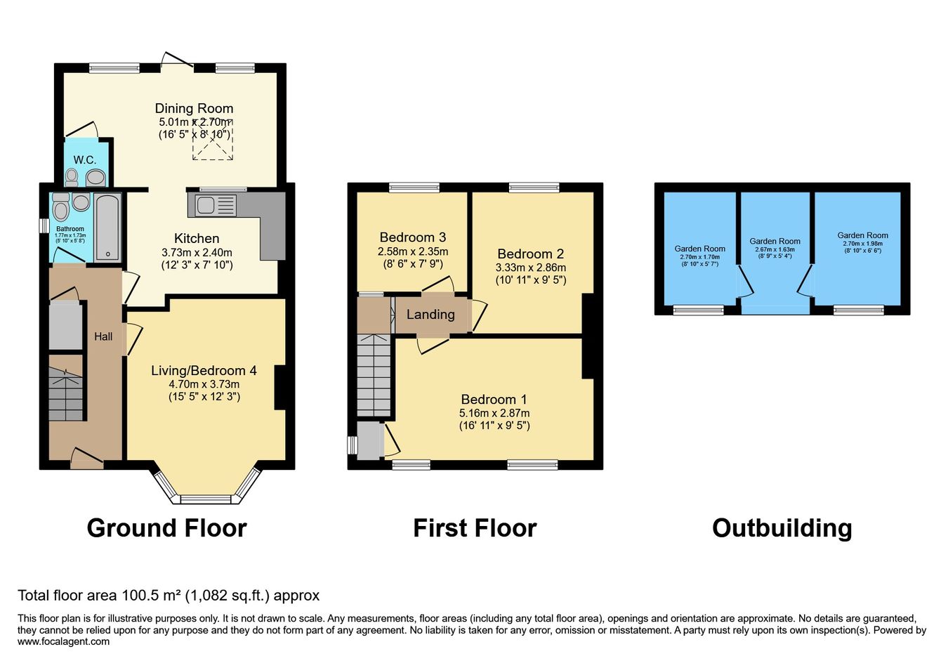 55, Kingsbridge Road, Reading floorplan
