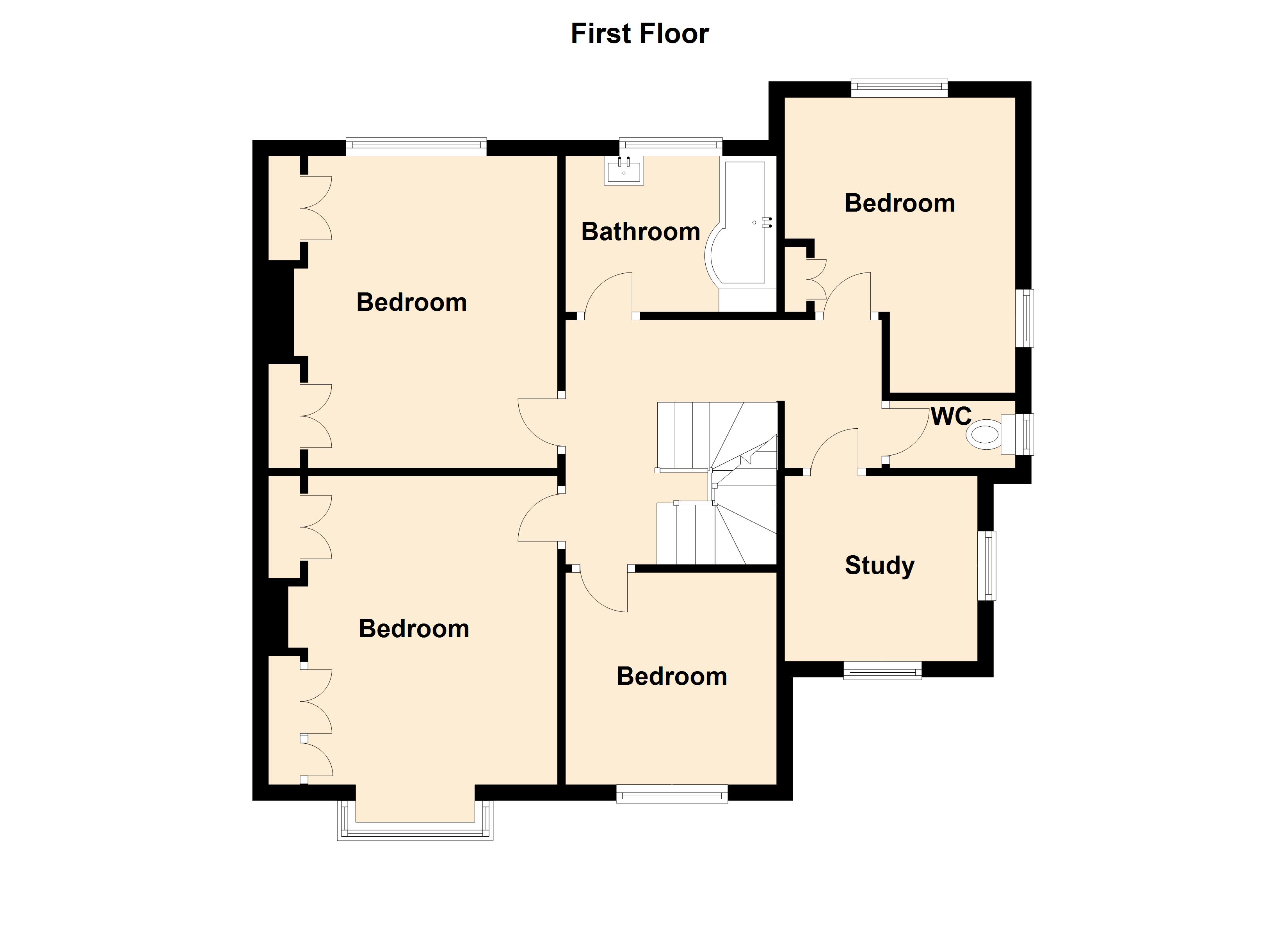 5 bed semidetached house for sale in Ring Road, Stoneygate, Leicester