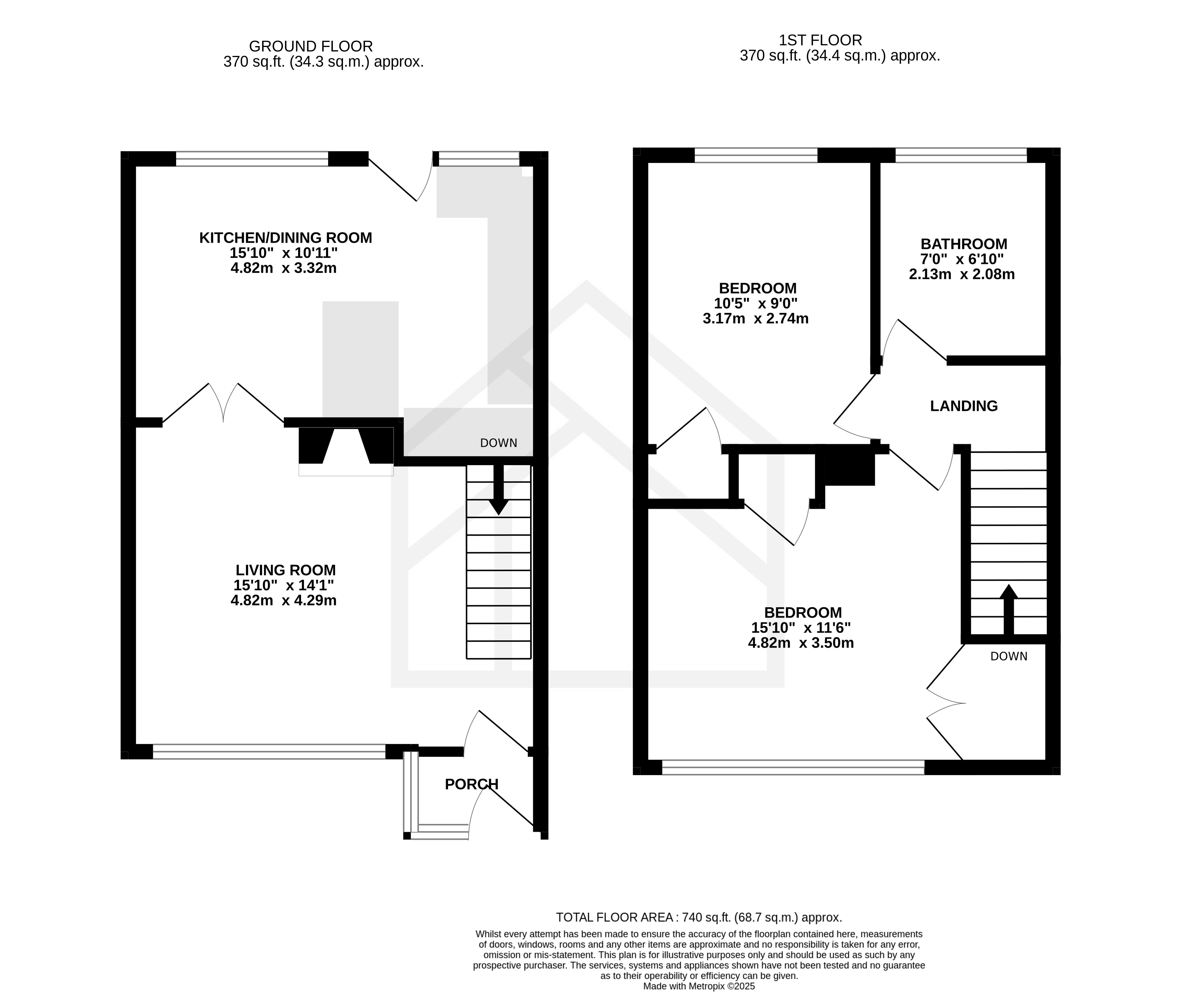 7, River Gardens, Milford-on-Sea floorplan