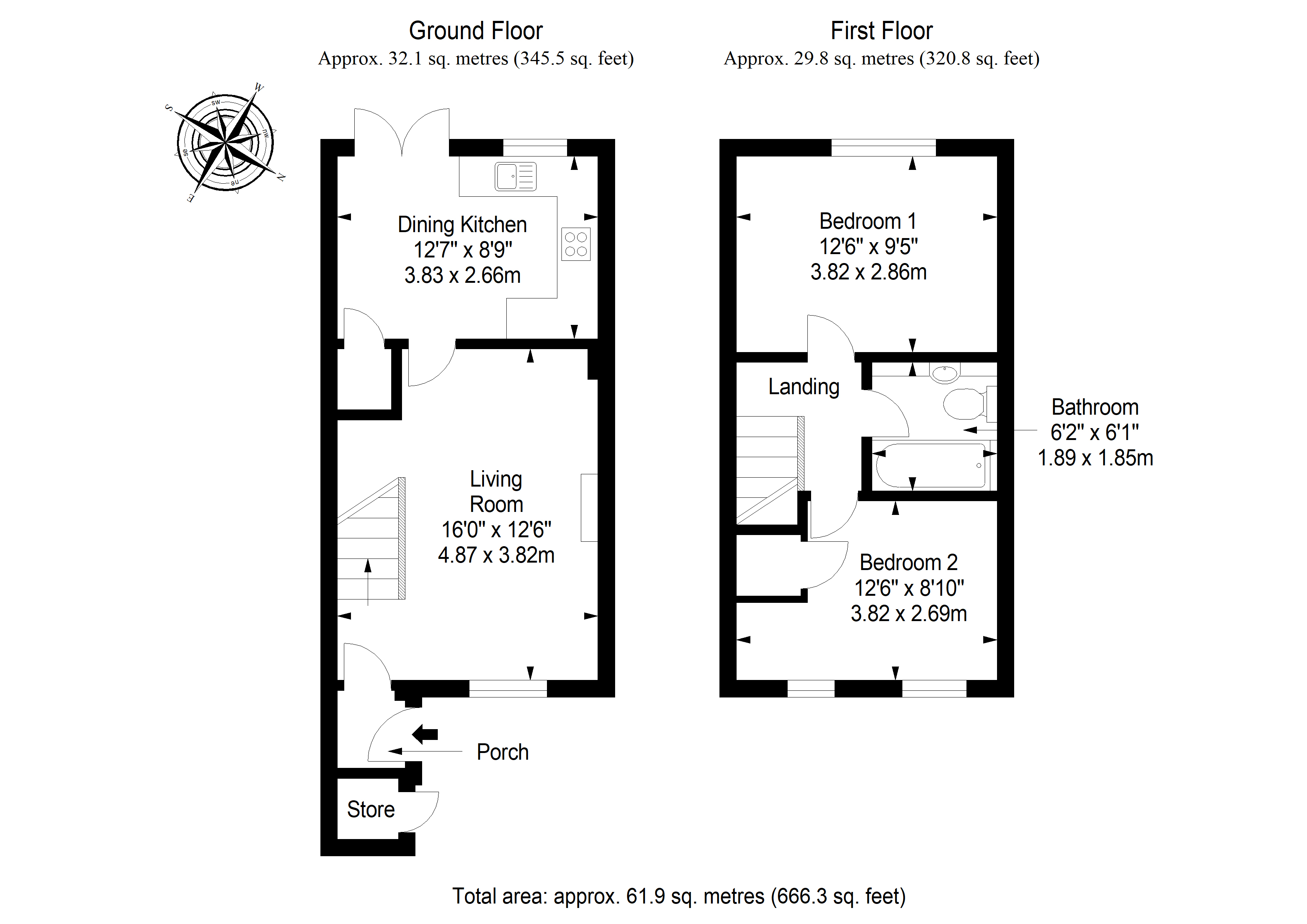37, Fintry Avenue, Livingston floorplan