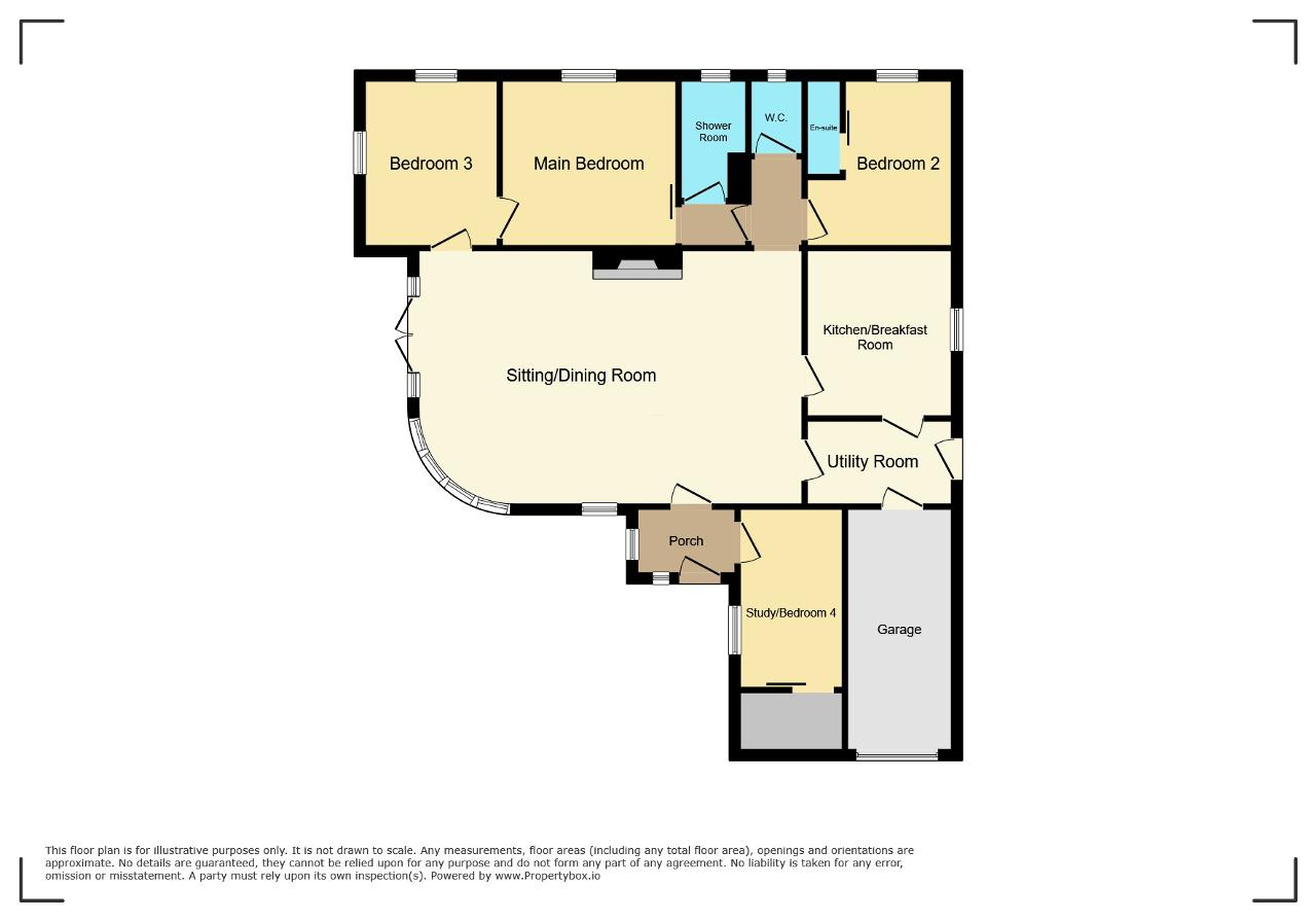 66, Station Road, Long Sutton floorplan