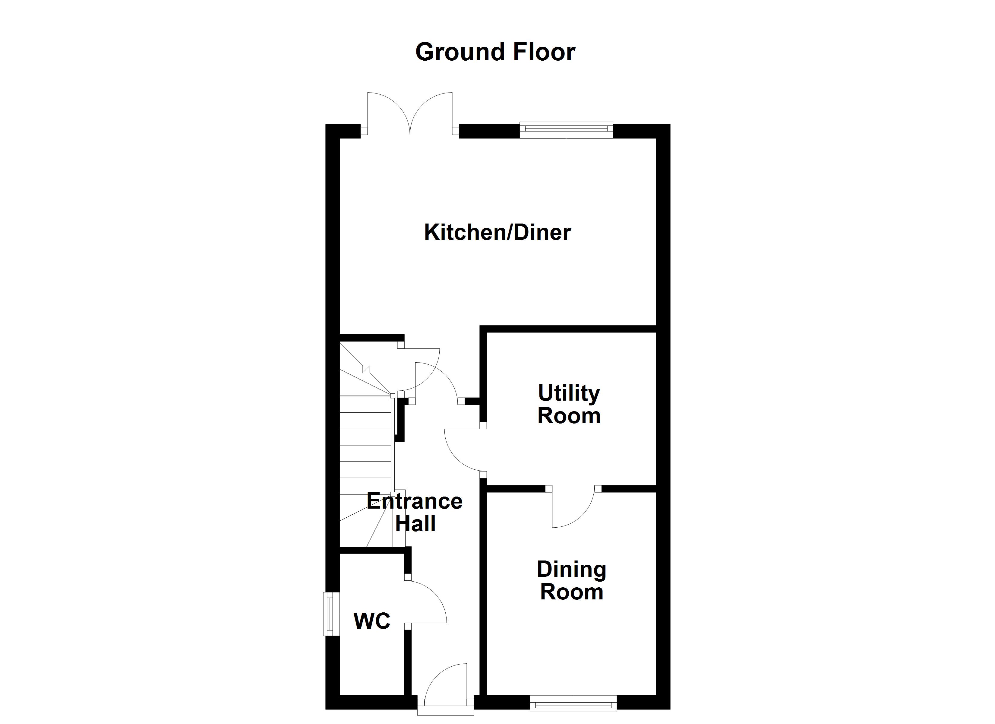 4 Bedrooms Town house for sale in Redshank Place, Horbury, Wakefield WF4