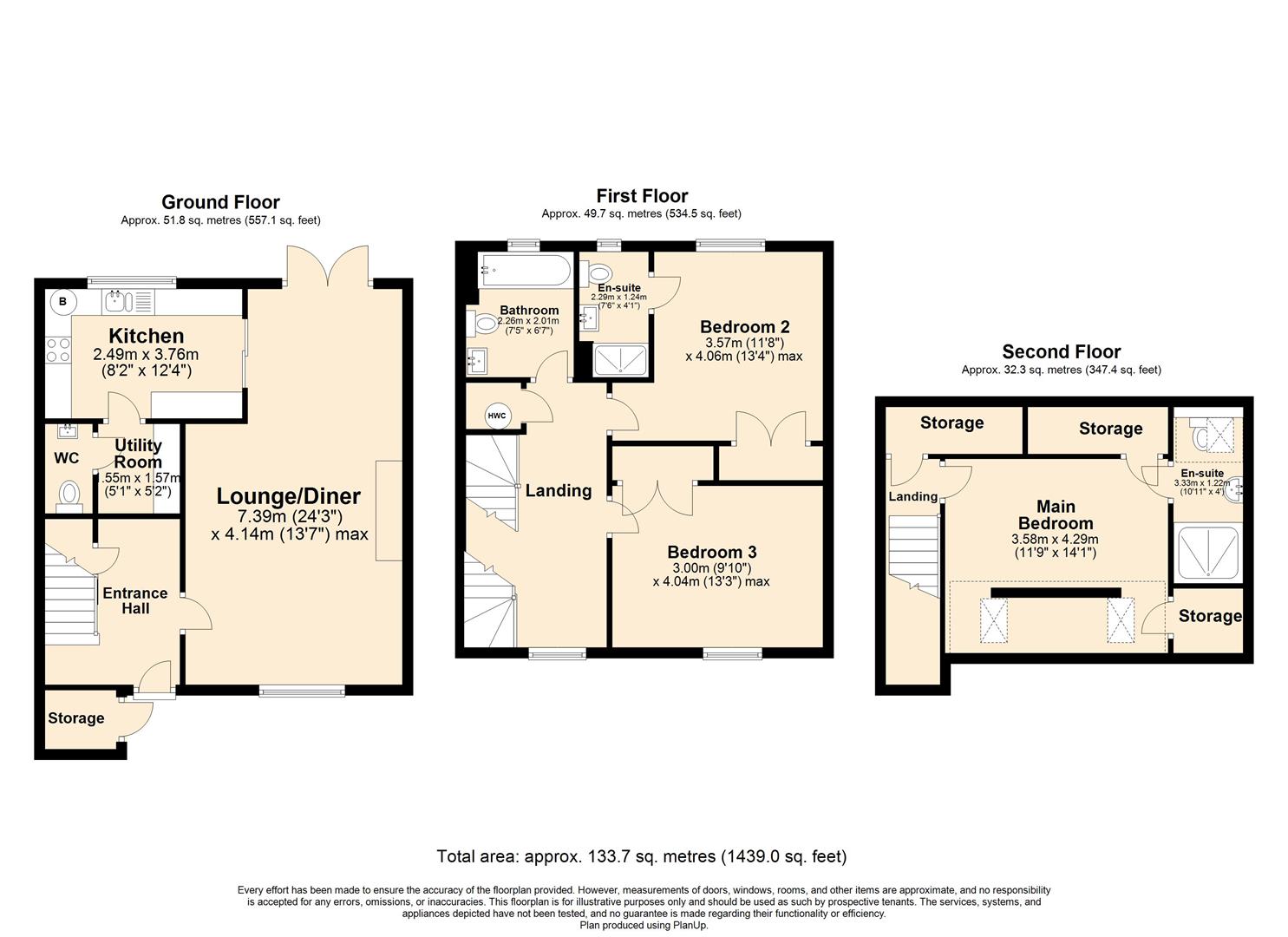 41, Colman Way, East Harling floorplan