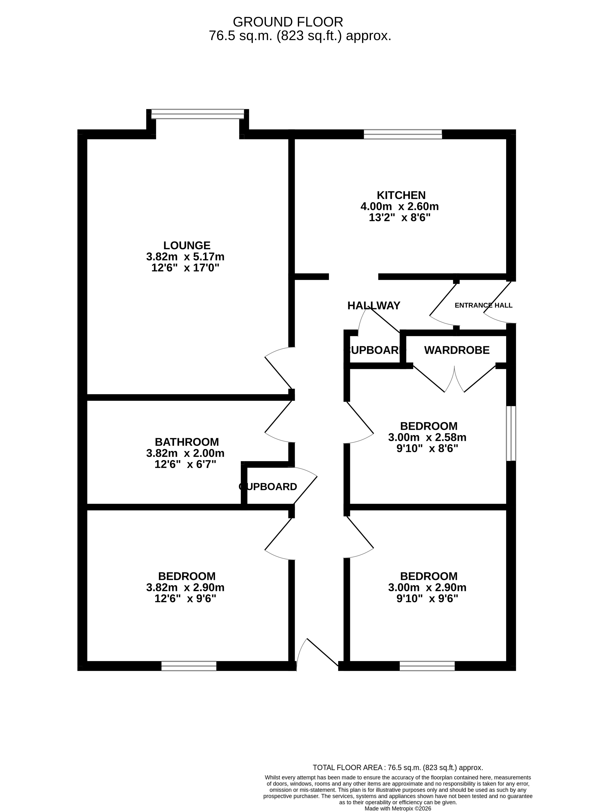 24, Scotston Place, St Cyrus floorplan